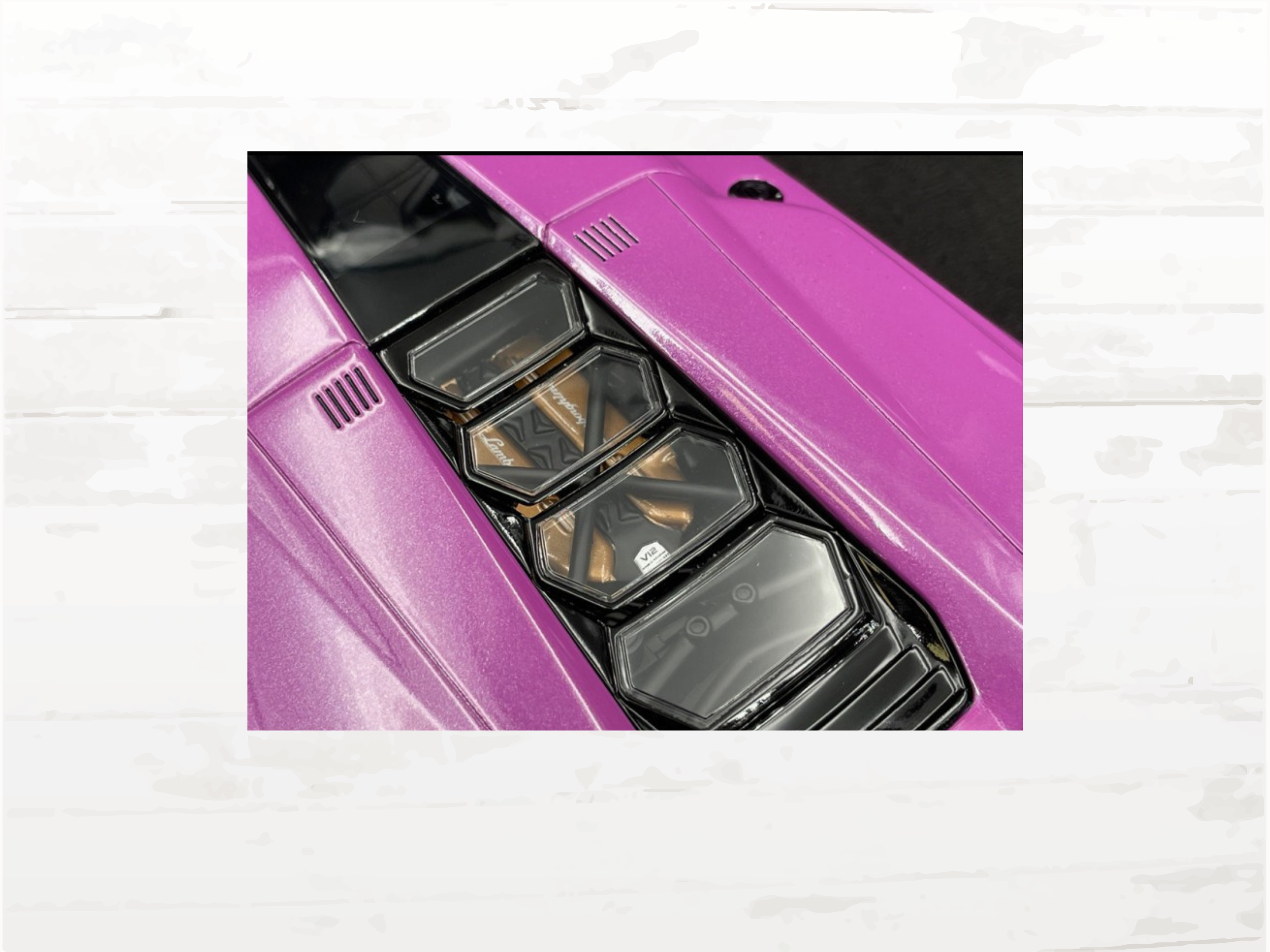 Lamborghini Countach LPI 800-4 2023, Viola 30th Anniversary, 1:18 Scale Model