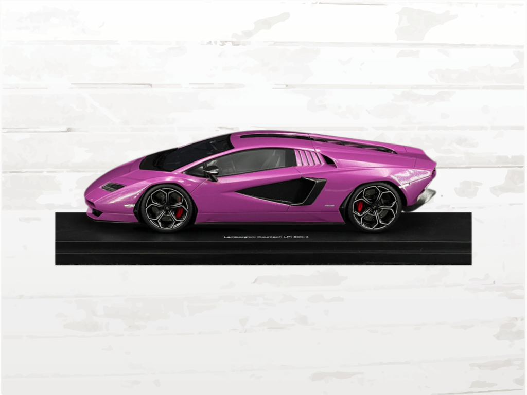 Lamborghini Countach LPI 800-4 2023, Viola 30th Anniversary, 1:18 Scale Model
