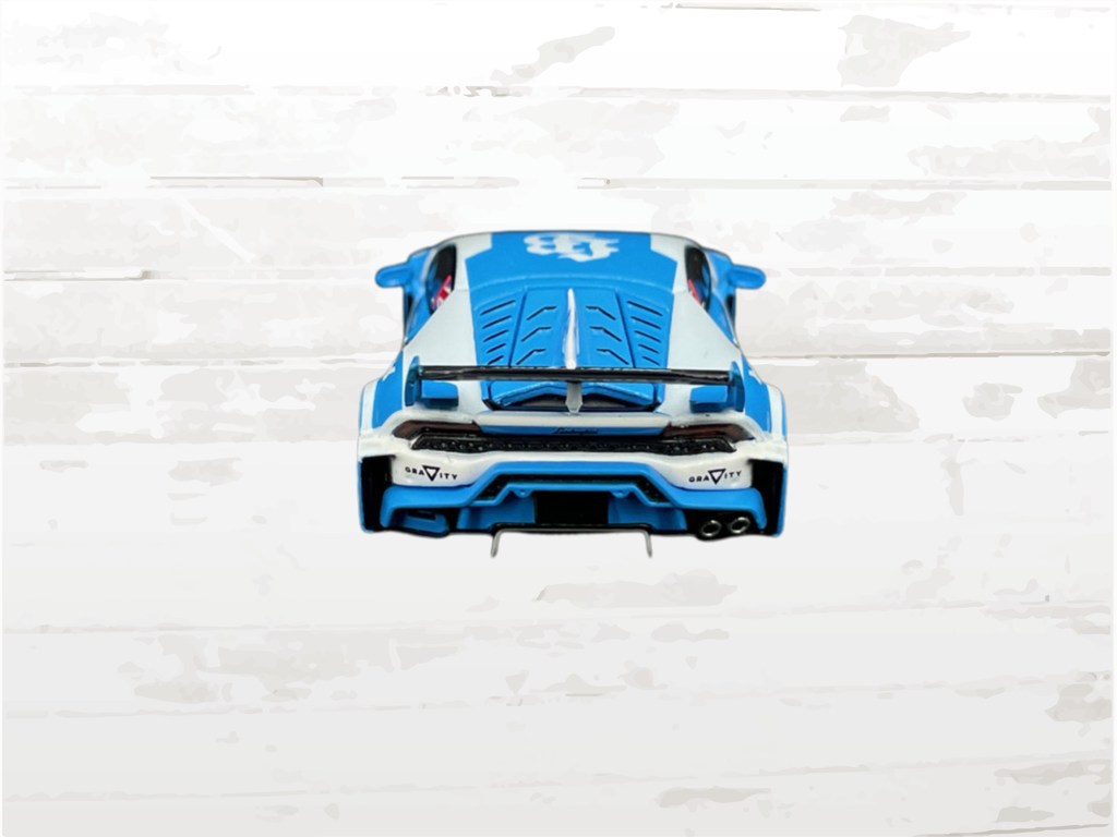 Lamborghini Huracán LB Works Gravity Blue 2024 | 1:64 Scale Diecast Model