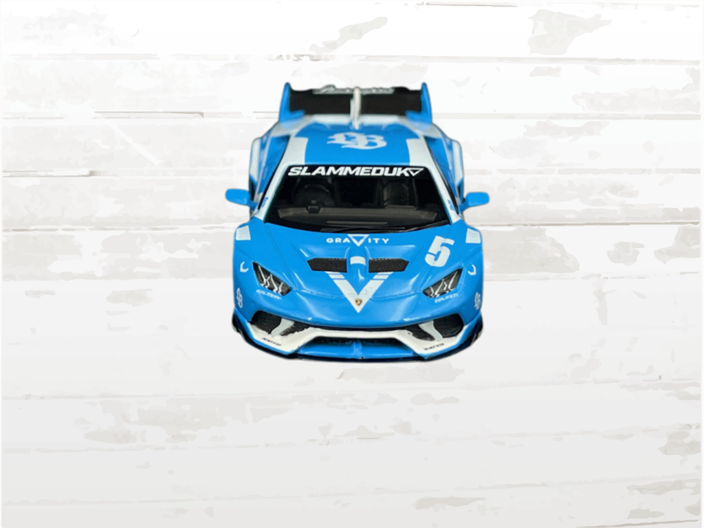 Lamborghini Huracán LB Works Gravity Blue 2024 | 1:64 Scale Diecast Model