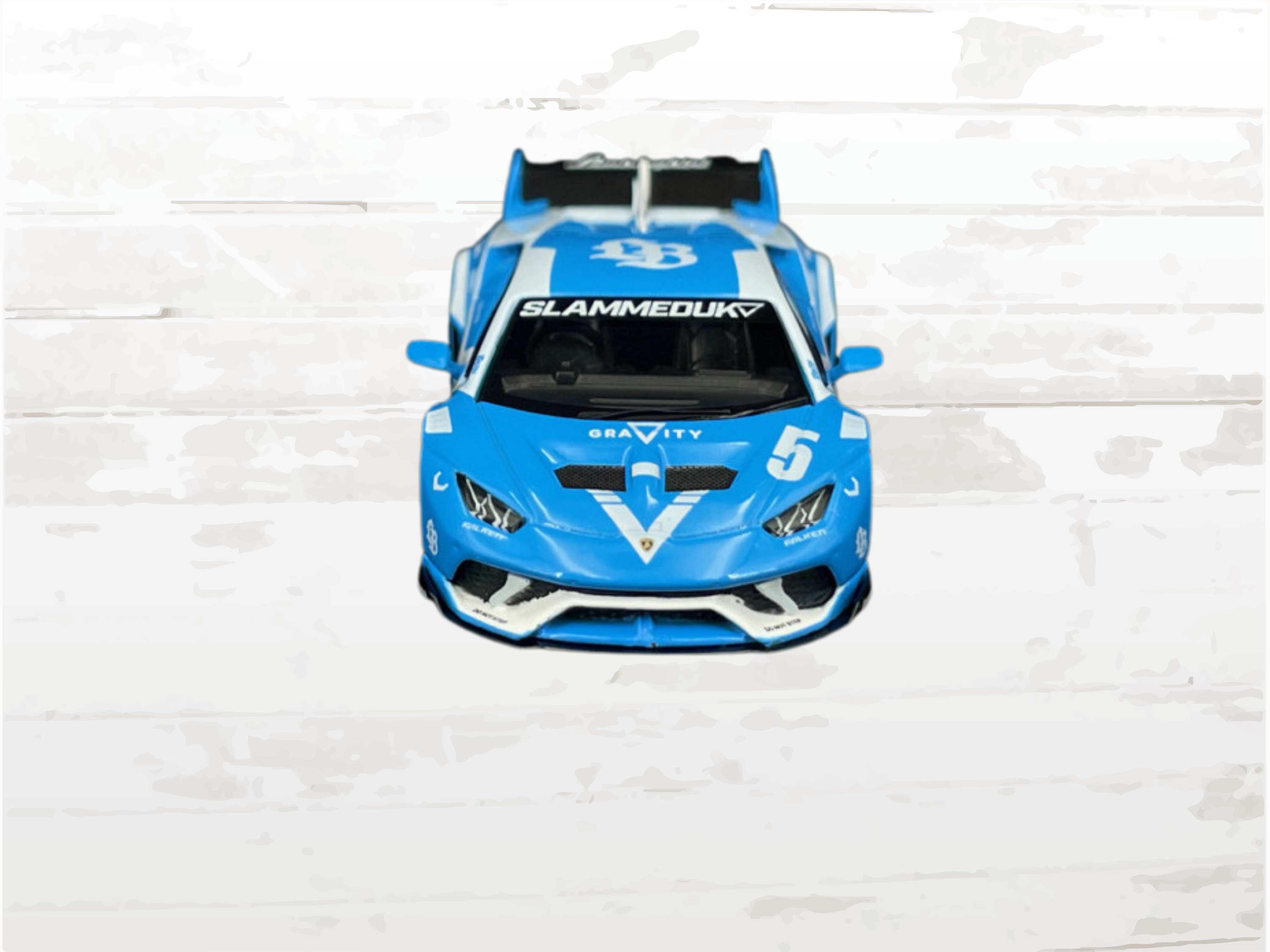 Lamborghini Huracán LB Works Gravity Blue 2024 | 1:64 Scale Diecast Model