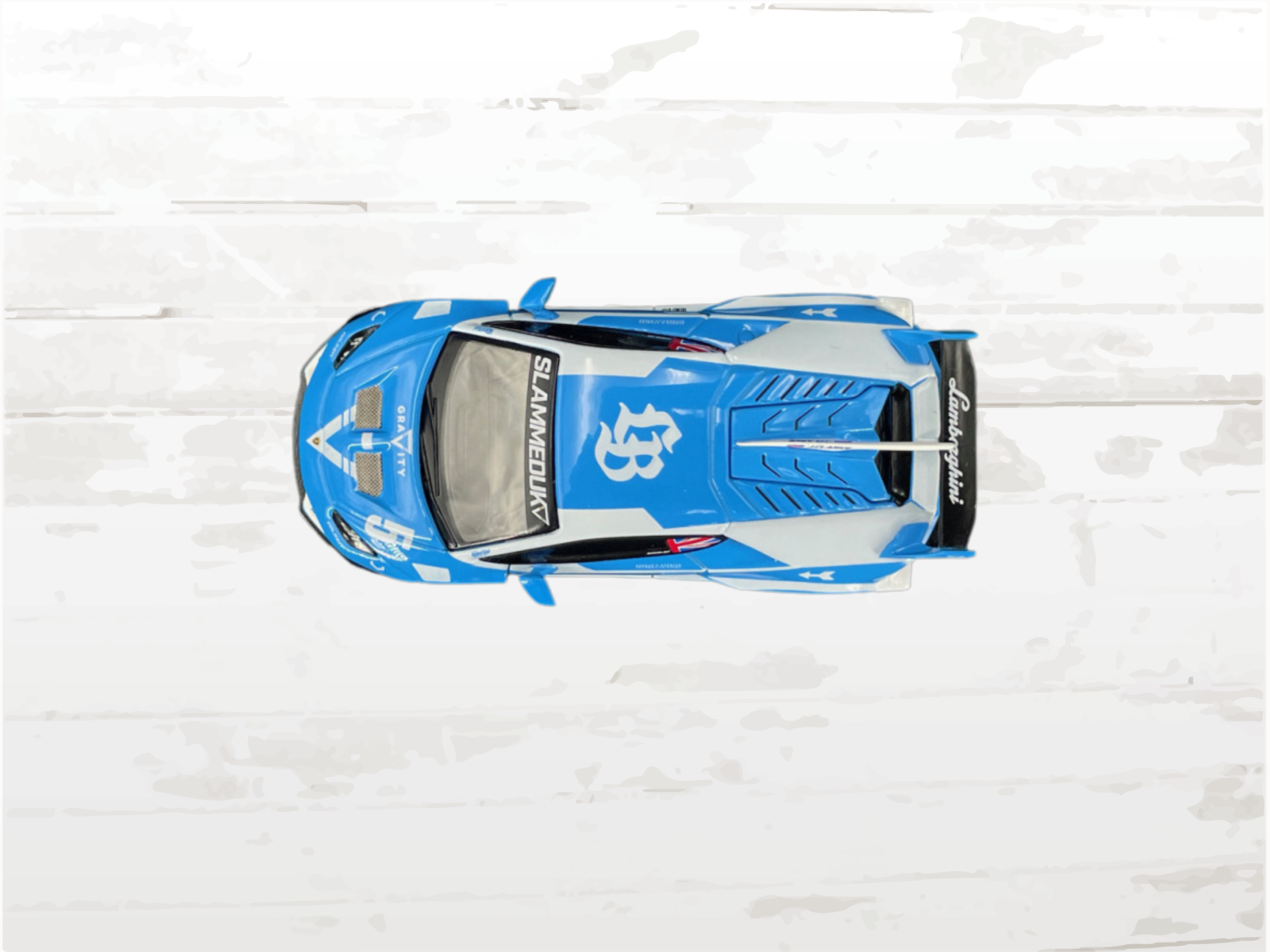 Lamborghini Huracán LB Works Gravity Blue 2024 | 1:64 Scale Diecast Model