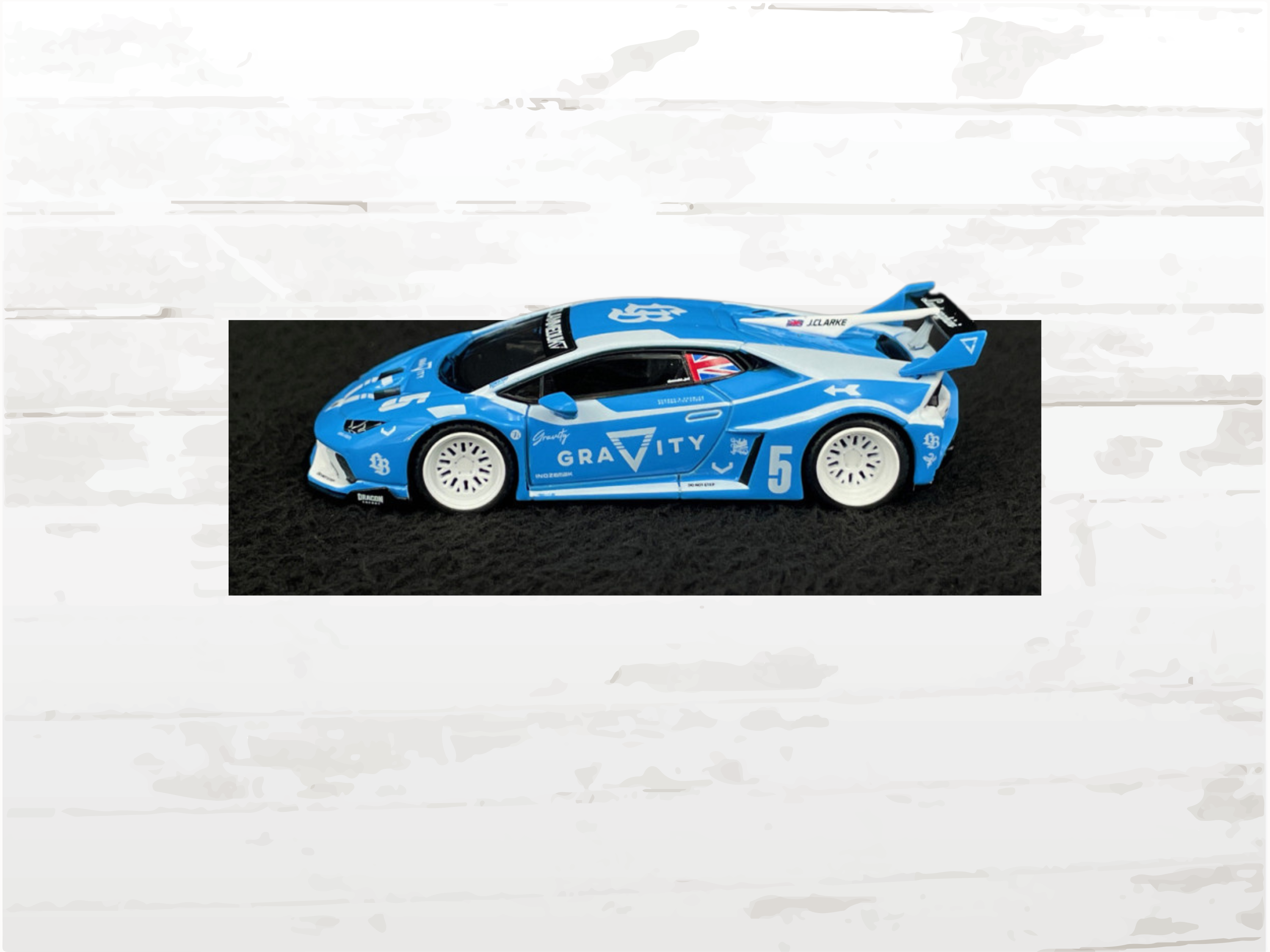Lamborghini Huracán LB Works Gravity Blue 2024 | 1:64 Scale Diecast Model
