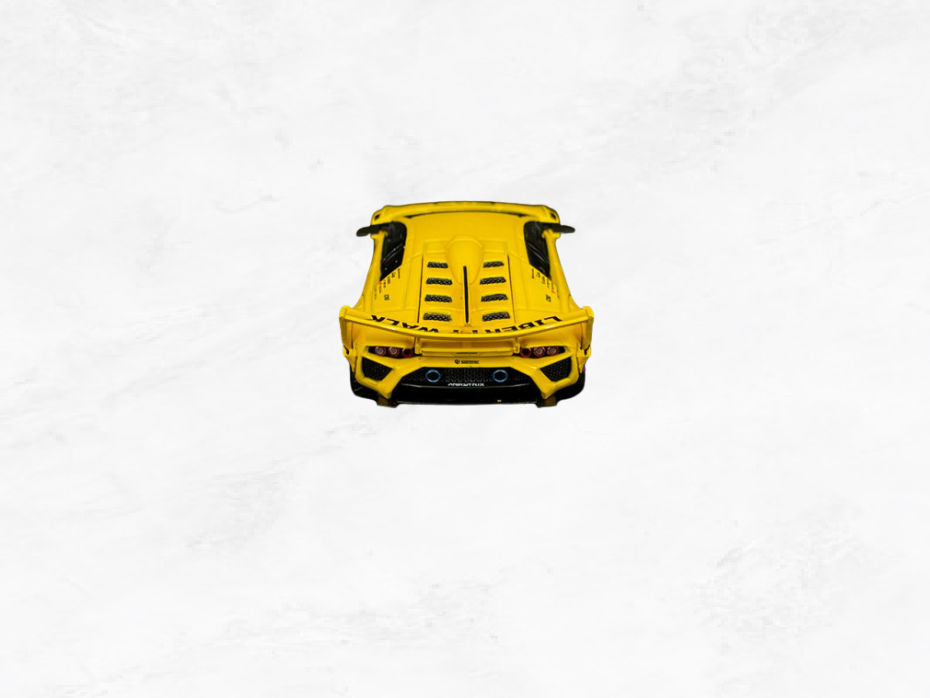 Lamborghini Murcielago Liberty Walk GT Evo 2025 Yellow, 1:64 Scale Model, Supercar Collector Gift