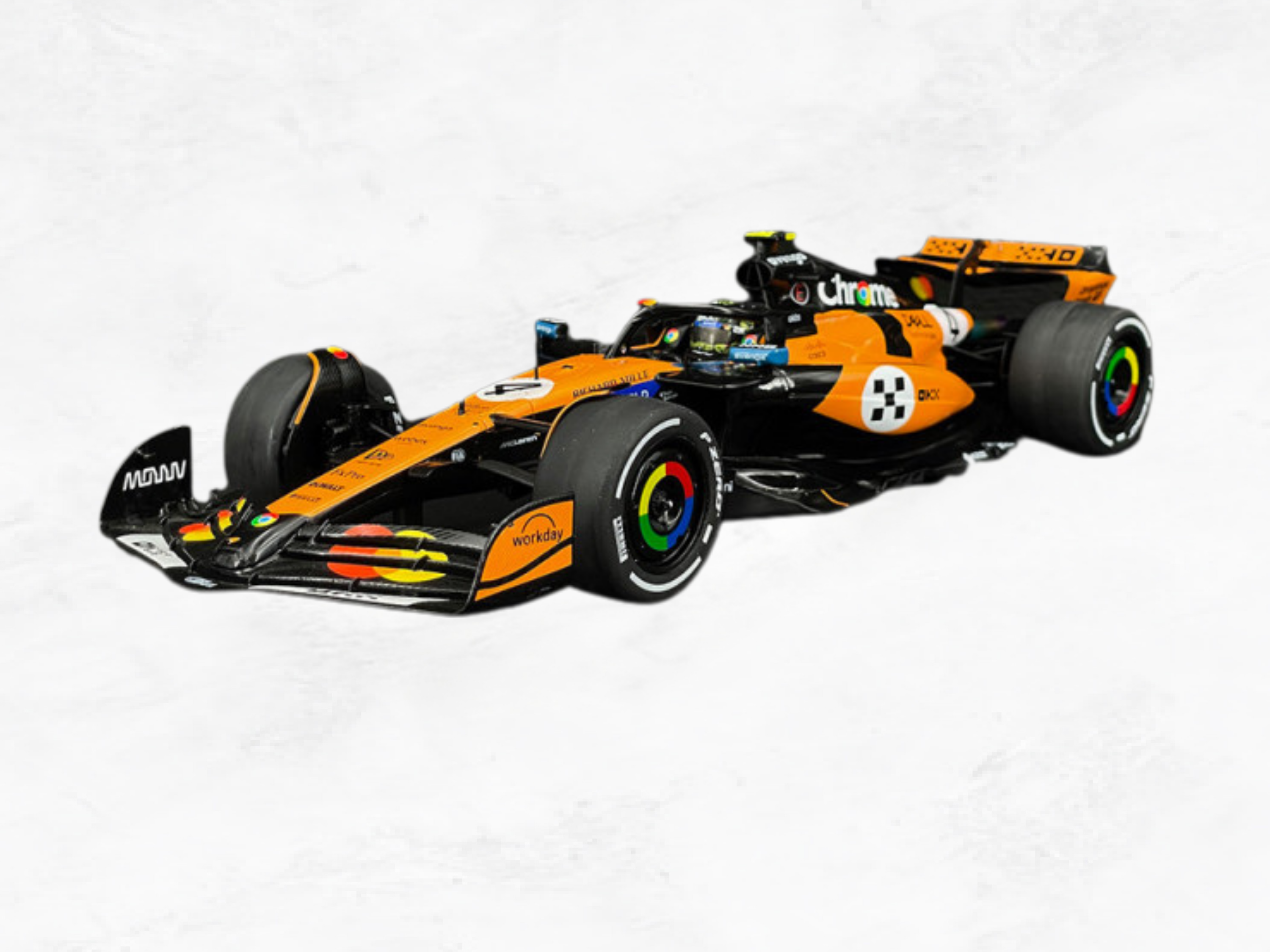 McLaren F1 MCL39 No.4 Monaco GP Winner Lando Norris 2025 | 1:18 Scale Diecast