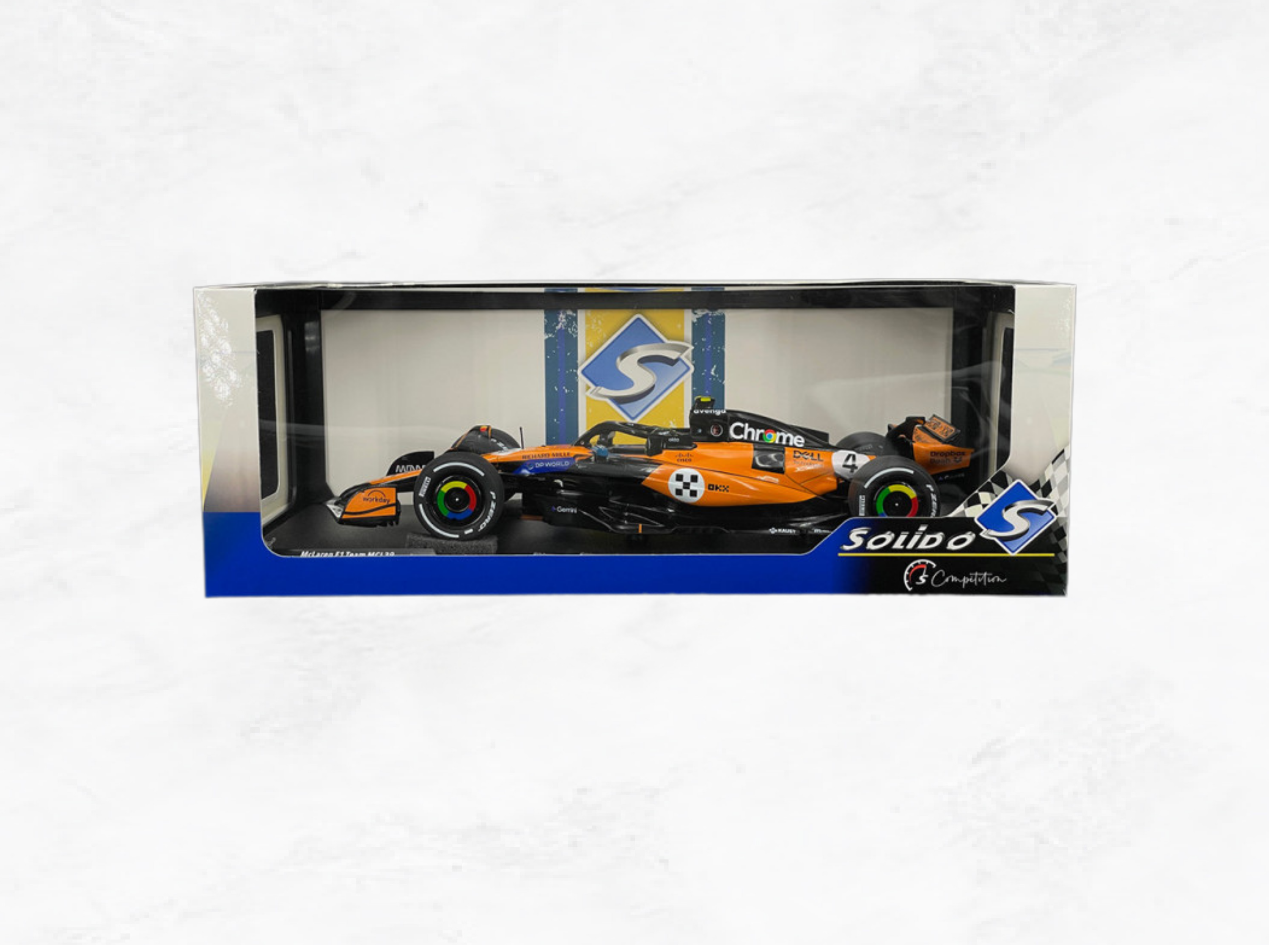 McLaren F1 MCL39 No.4 Monaco GP Winner Lando Norris 2025 | 1:18 Scale Diecast