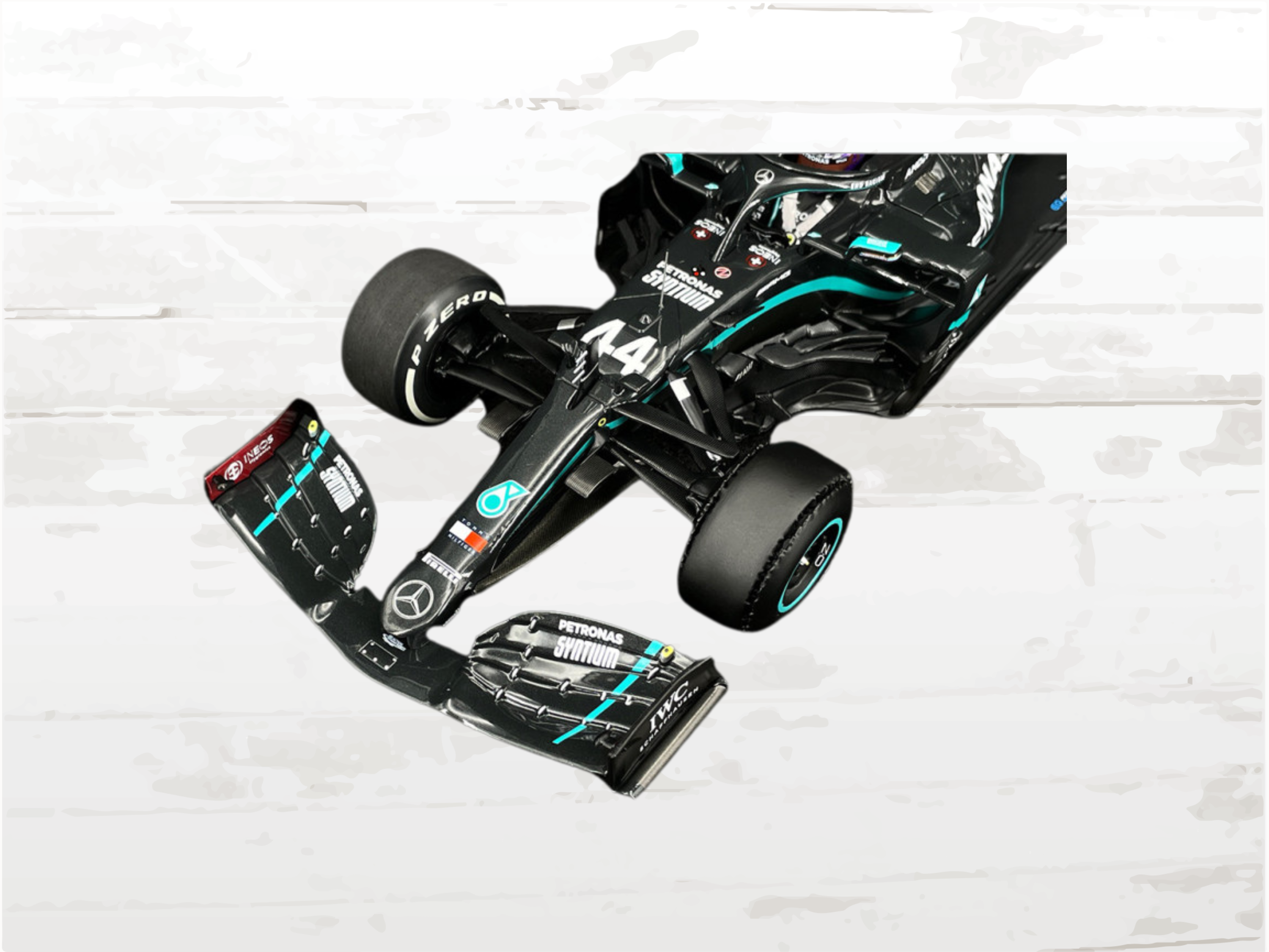 Lewis Hamilton Mercedes-AMG W11 No.44 F1 Winner British GP 2020 – 1/18 Scale Model