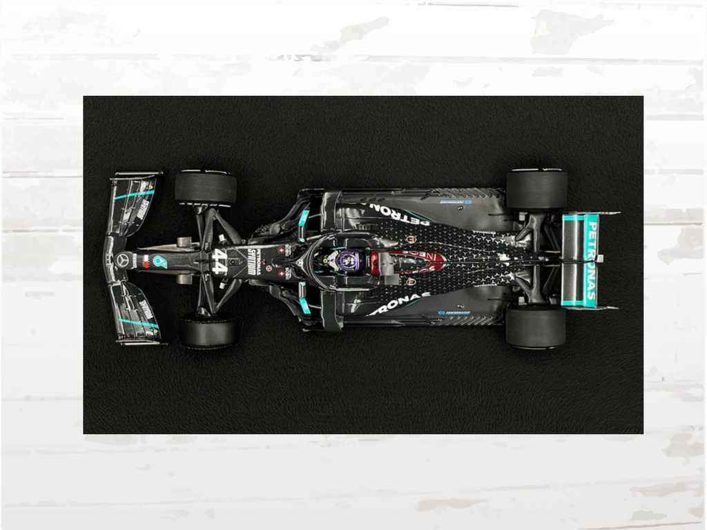 Lewis Hamilton Mercedes-AMG W11 No.44 F1 Winner British GP 2020 – 1/18 Scale Model