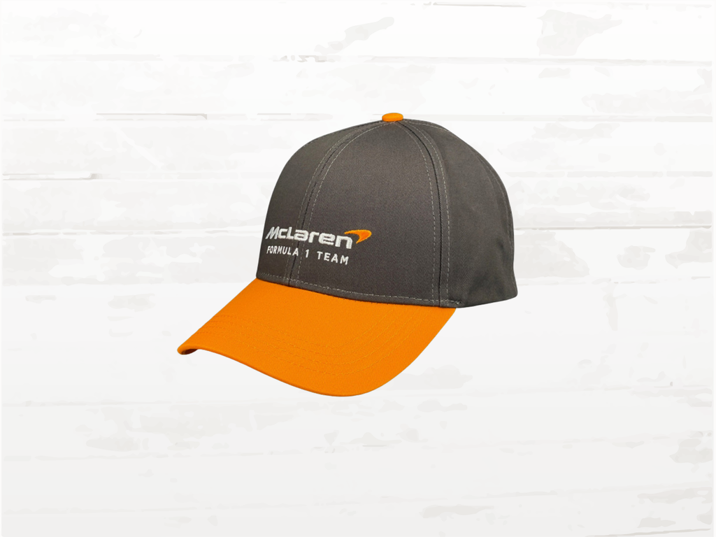 McLaren F1 Team Cap, Papaya Orange, Norris Piastri, Racing Hat, Adjustable, Unisex, Formula 1