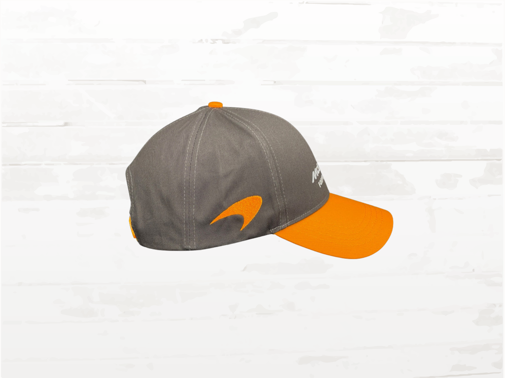 McLaren F1 Team Cap, Papaya Orange, Norris Piastri, Racing Hat, Adjustable, Unisex, Formula 1
