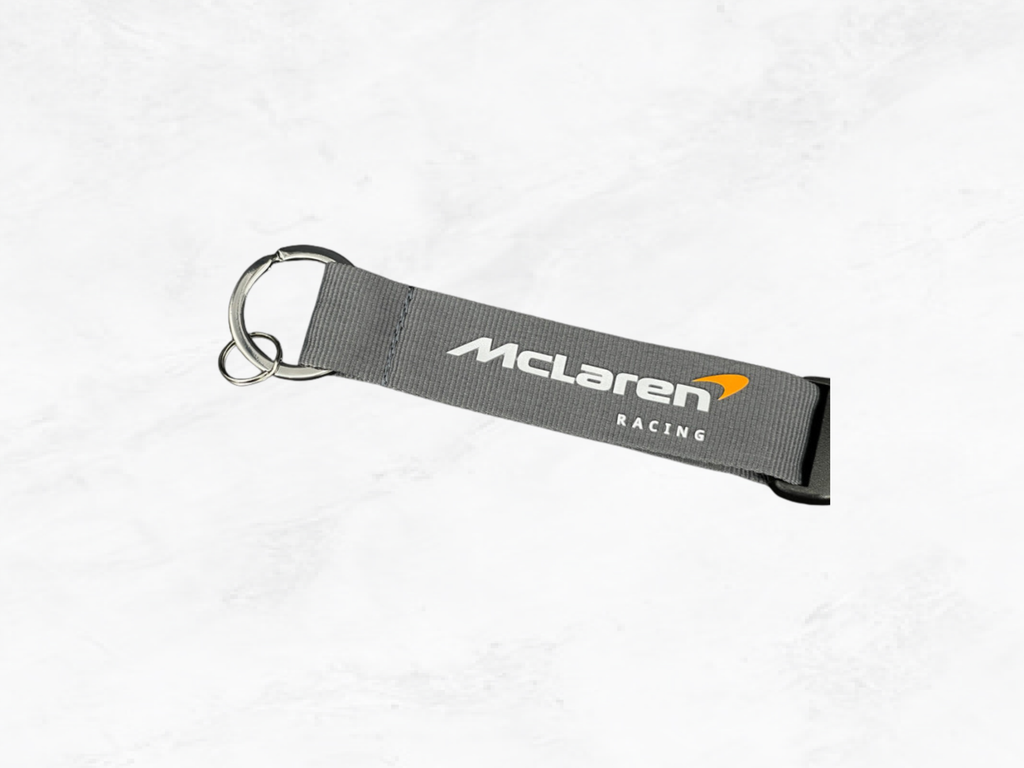 McLaren F1 Team Neck Keychain – Papaya Orange 2026 Lanyard – Formula 1 Fan Keychain