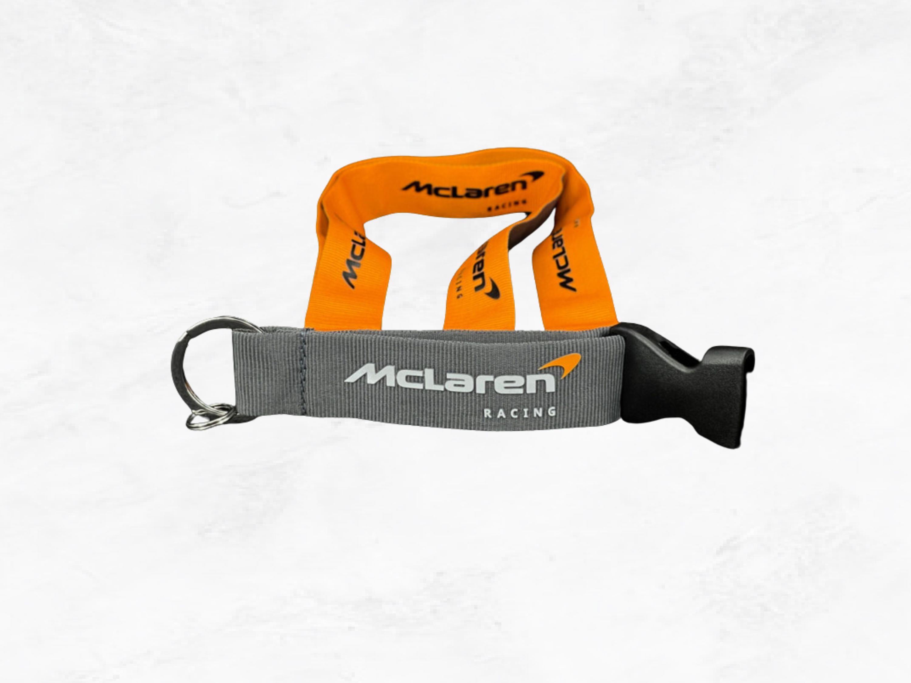 McLaren F1 Team Neck Keychain – Papaya Orange 2026 Lanyard – Formula 1 Fan Keychain