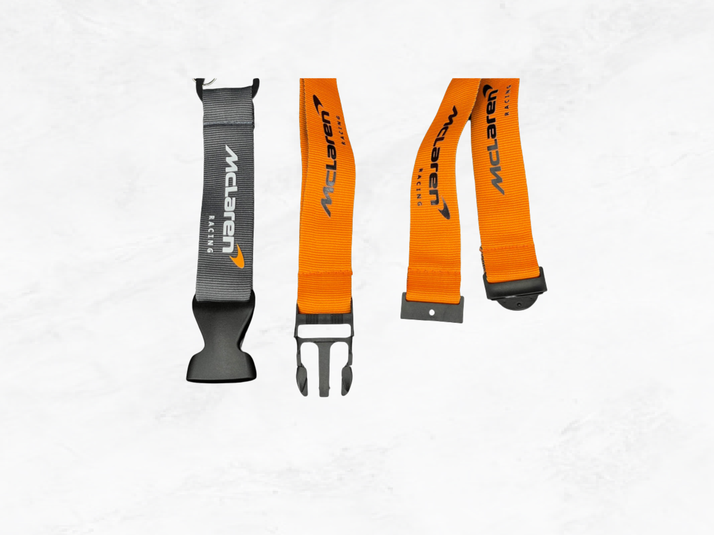 McLaren F1 Team Neck Keychain – Papaya Orange 2026 Lanyard – Formula 1 Fan Keychain