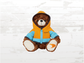 McLaren Teddy Bear I Norris Piastri  Papaya Orange I Plush with Team Hoodie