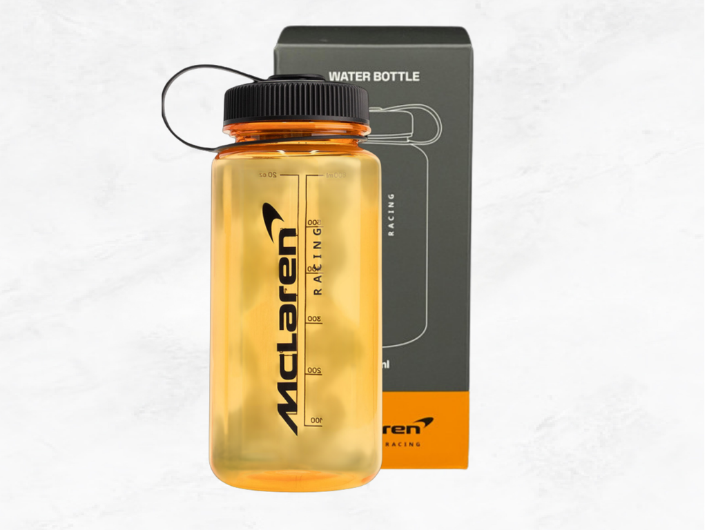 McLaren F1 Team Water Bottle 2026 | Papaya Orange | 600ml Sports Flask