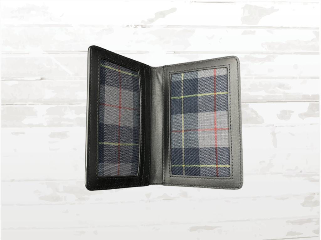 Mercedes-Benz Leather Card Holder – Black | Luxury Classic Automotive Wallet