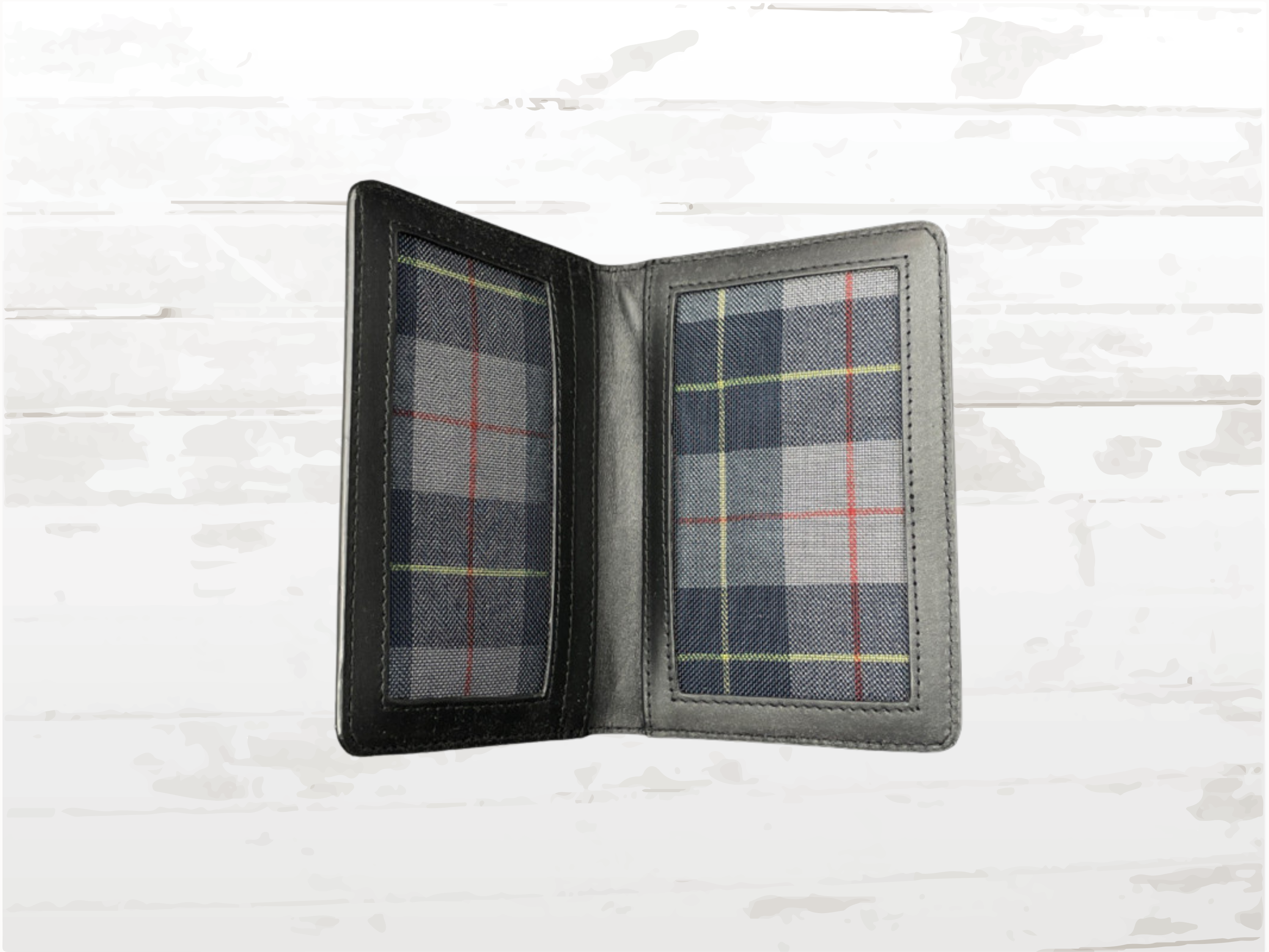 Mercedes-Benz Leather Card Holder – Black | Luxury Classic Automotive Wallet