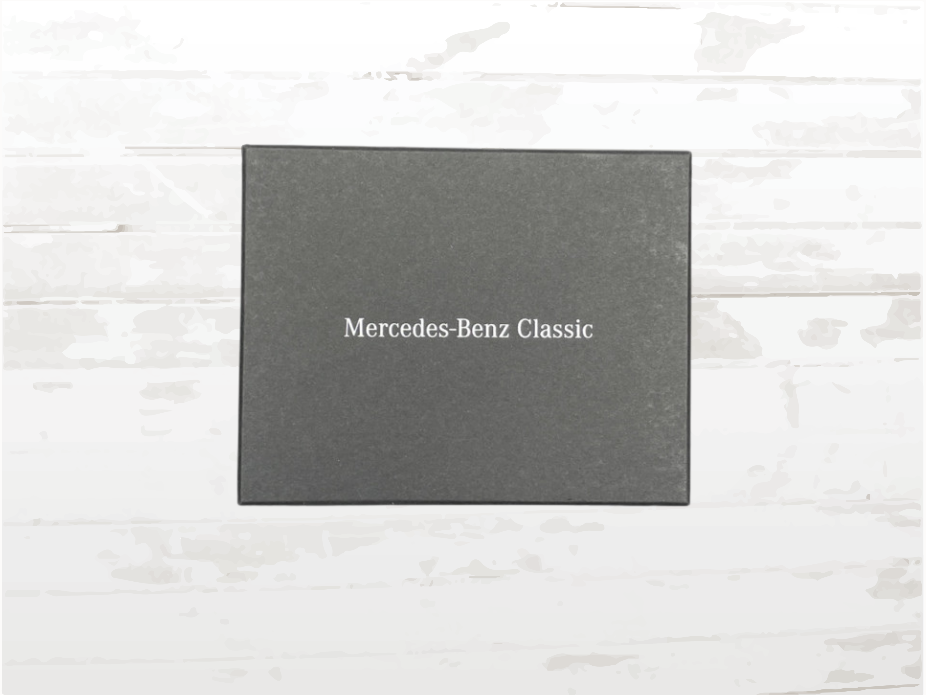Mercedes-Benz Leather Card Holder – Black | Luxury Classic Automotive Wallet