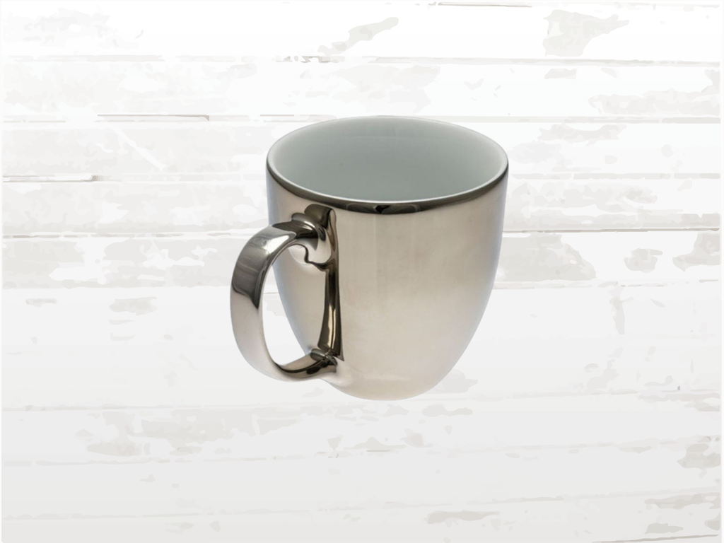 Mercedes-Benz 300 SL Mug – Silver Grey Porcelain | Luxury Automotive Gift