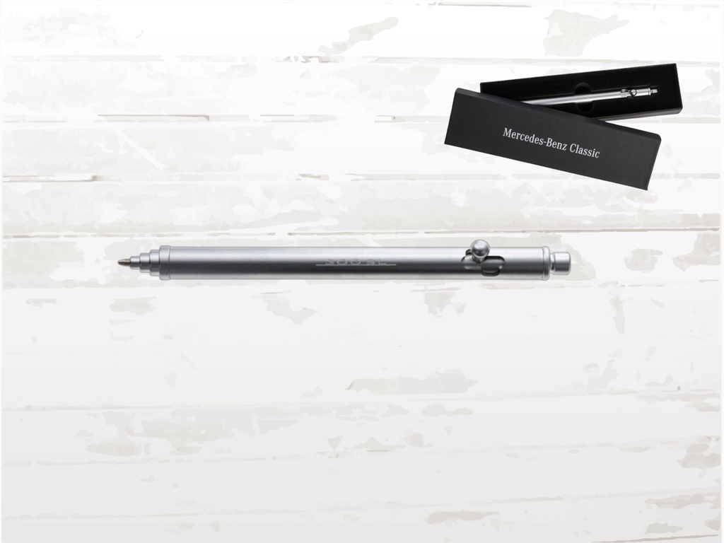 Mercedes-Benz 300 SL Ballpoint Pen – Silver Grey | Classic Automotive Gift