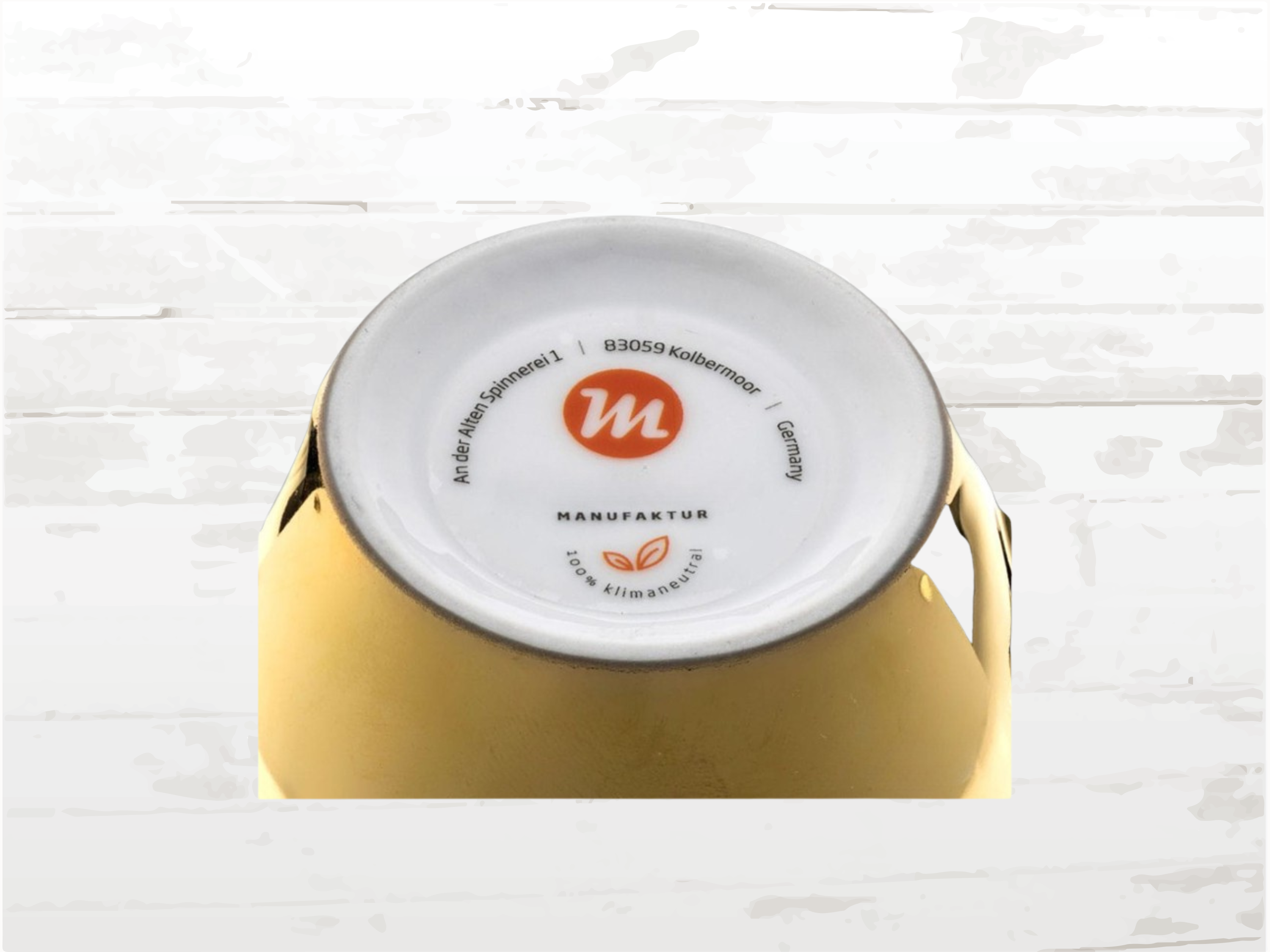 Mercedes-Benz Gold Mug – Luxury Porcelain Automotive Gift