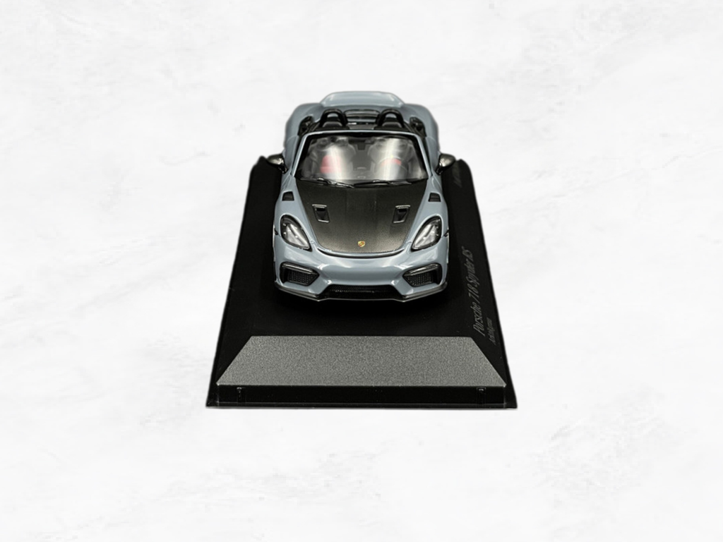Porsche 718 Spyder RS 2023 | Arctic Grey | Weissach Package | 1:43 Scale | Limited 336