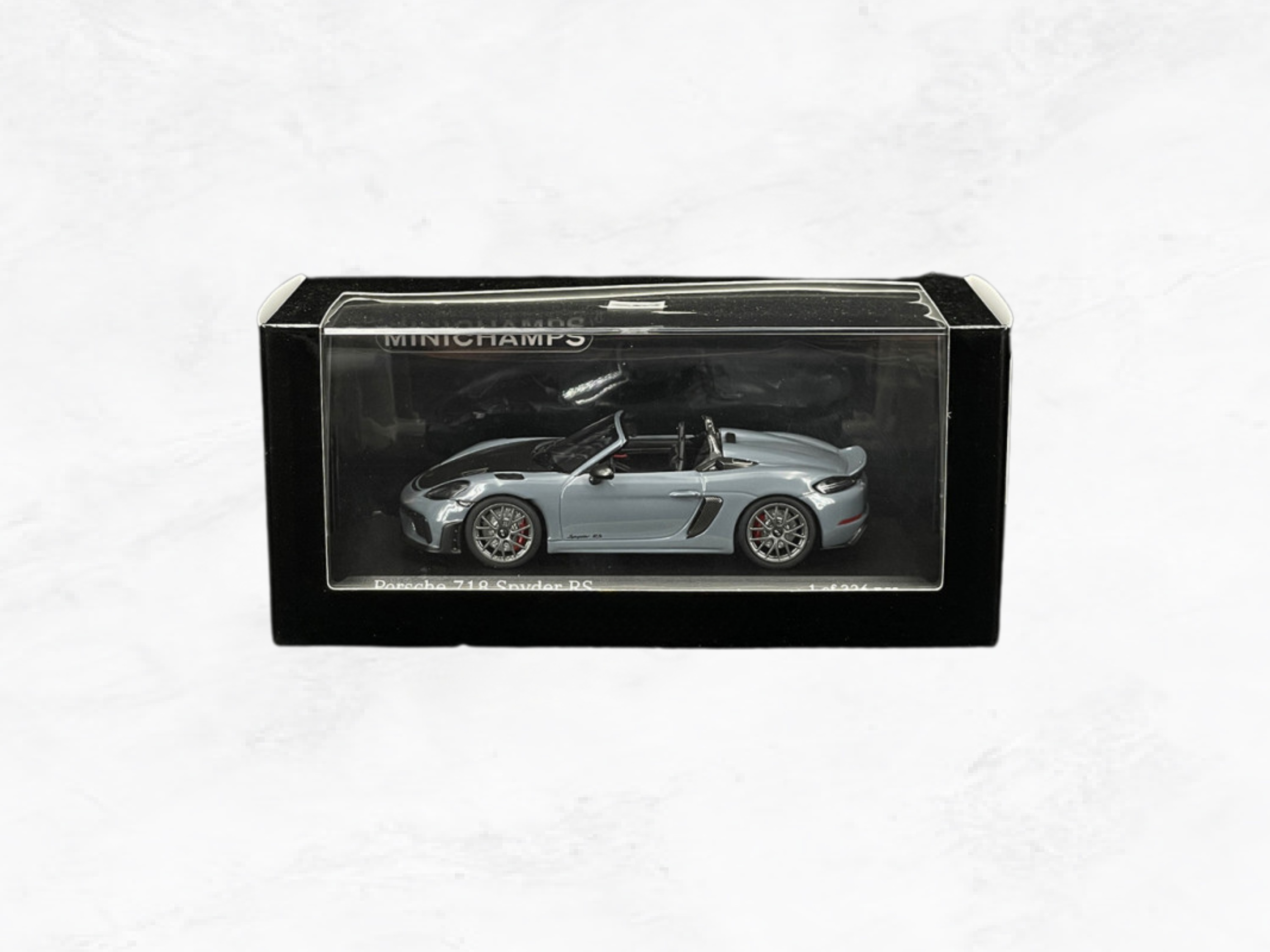 Porsche 718 Spyder RS 2023 | Arctic Grey | Weissach Package | 1:43 Scale | Limited 336