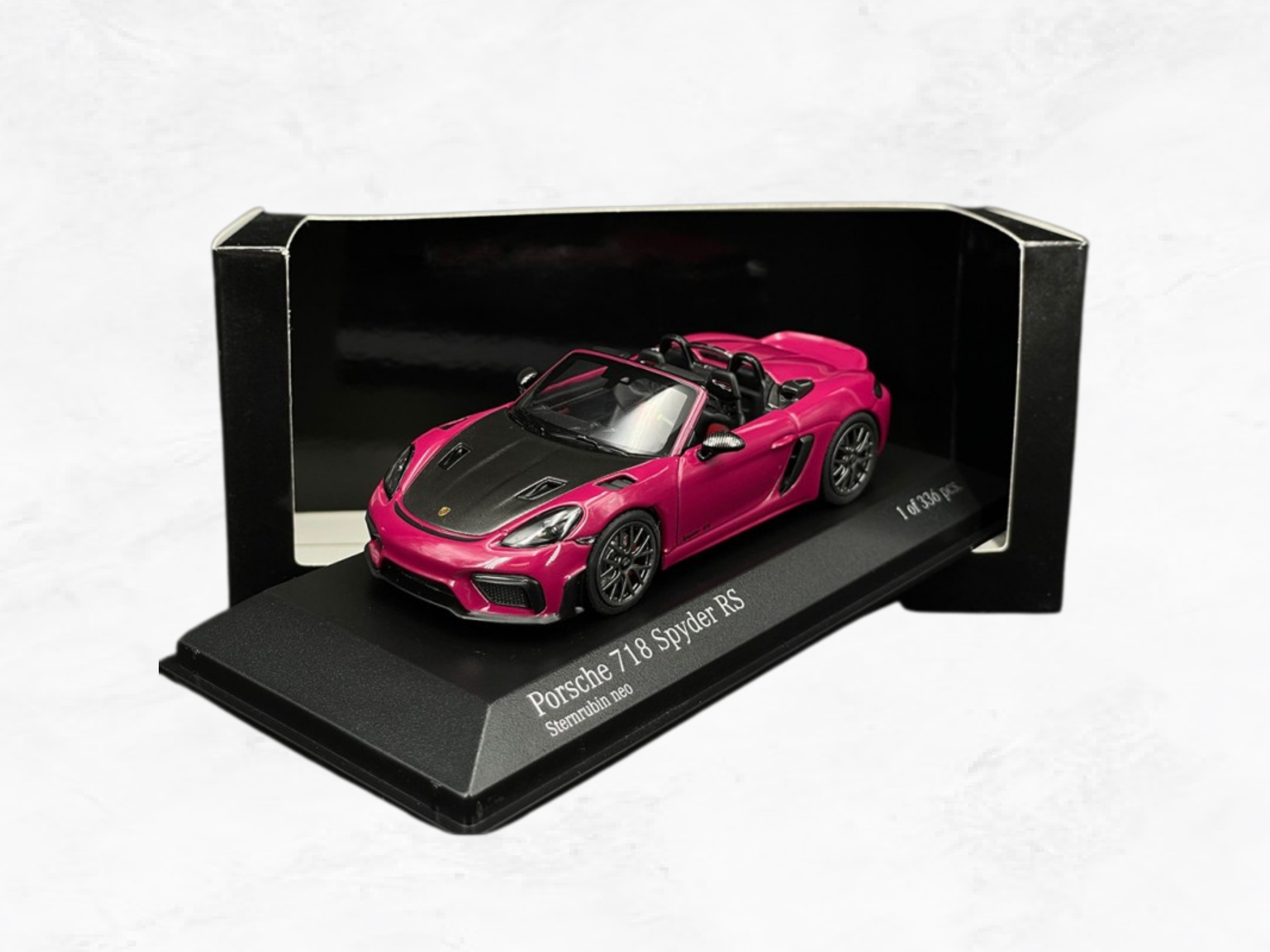 Porsche 718 Spyder RS 2023 | Rubystar | Weissach Package | 1:43 Scale | Limited 336