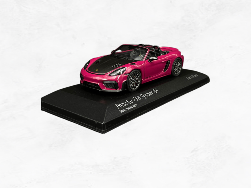 Porsche 718 Spyder RS 2023 | Rubystar | Weissach Package | 1:43 Scale | Limited 336
