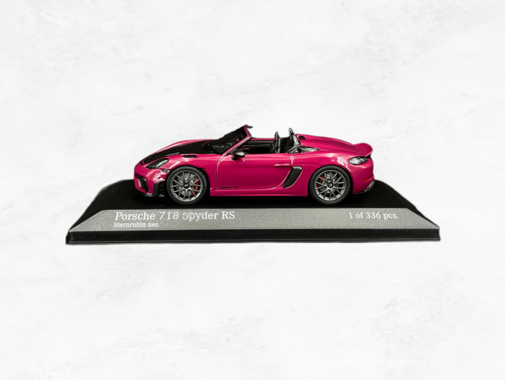 Porsche 718 Spyder RS 2023 | Rubystar | Weissach Package | 1:43 Scale | Limited 336