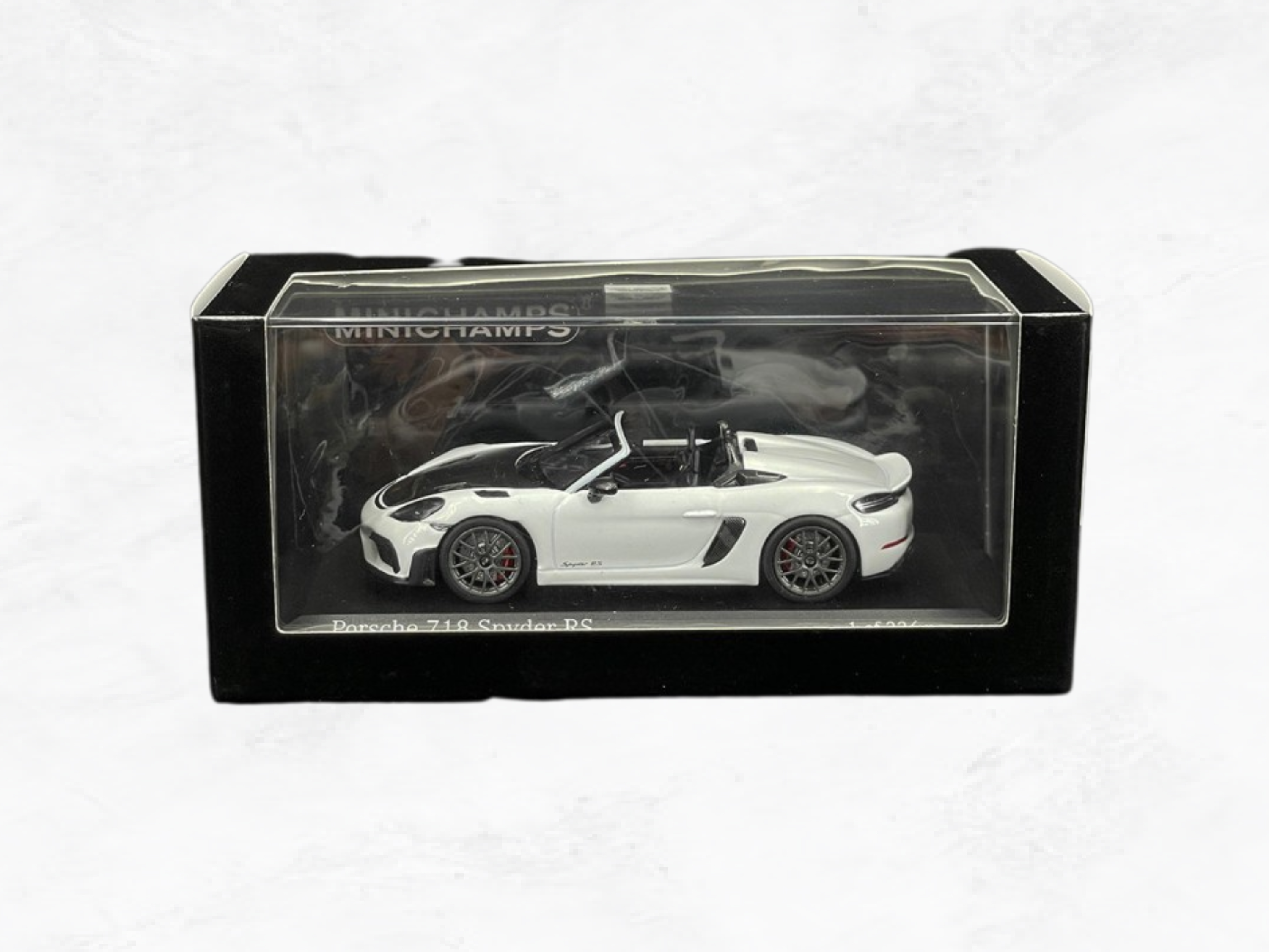 Porsche 718 Spyder RS 2023 White | 1:43 Scale Model | Weissach Package | Limited 336 Pieces