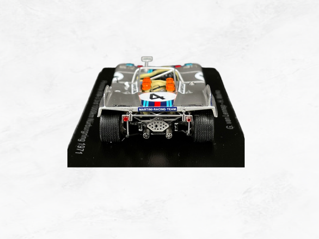 Porsche 908/3 Scale Model Martini Racing Nürburgring 1971 No.4 | 1:43 Limited 750 Pieces