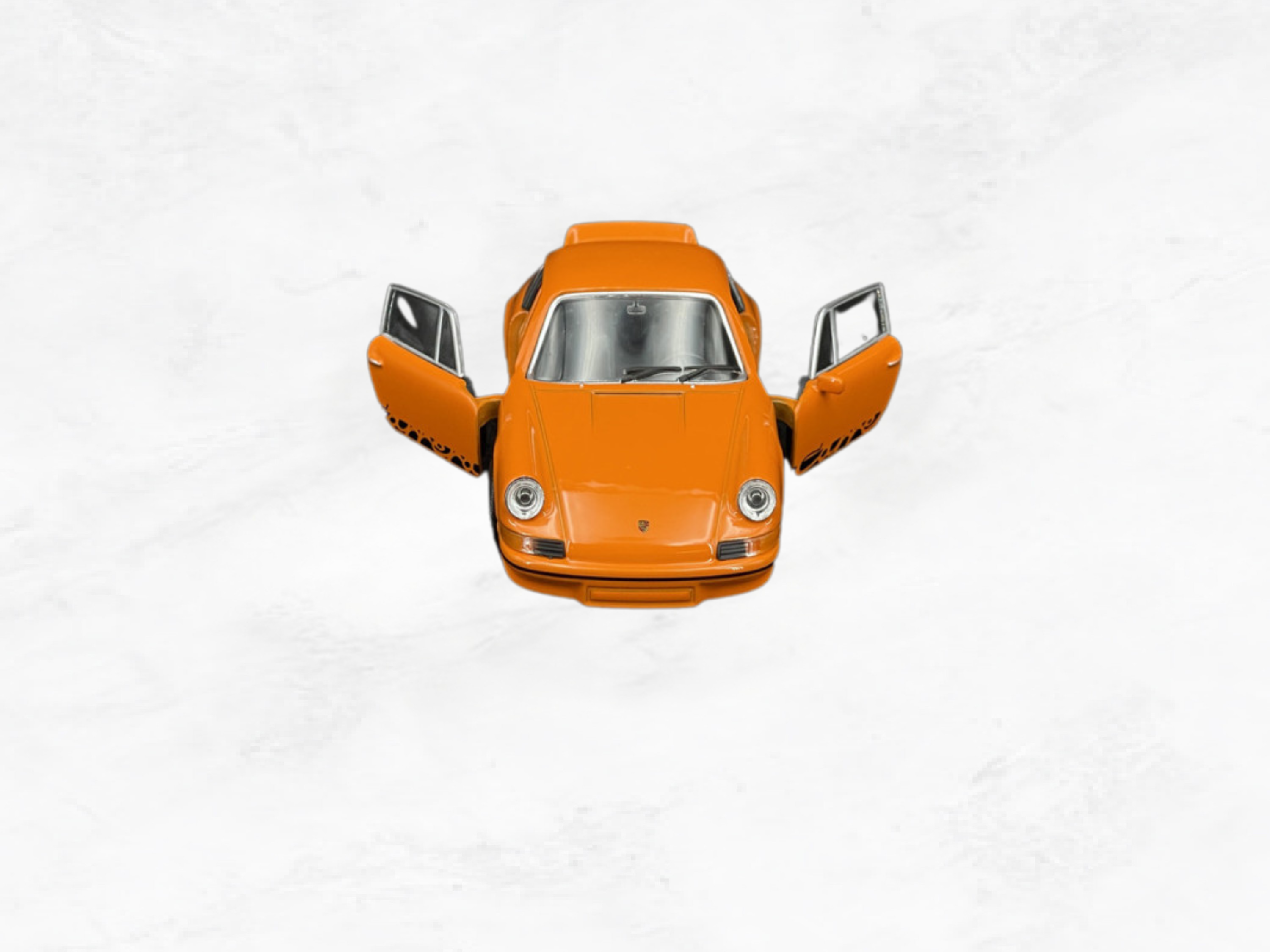 Porsche 911 Carrera RS 2.7 1973 | Orange & Black | 1:38 Scale Diecast Friction Toy