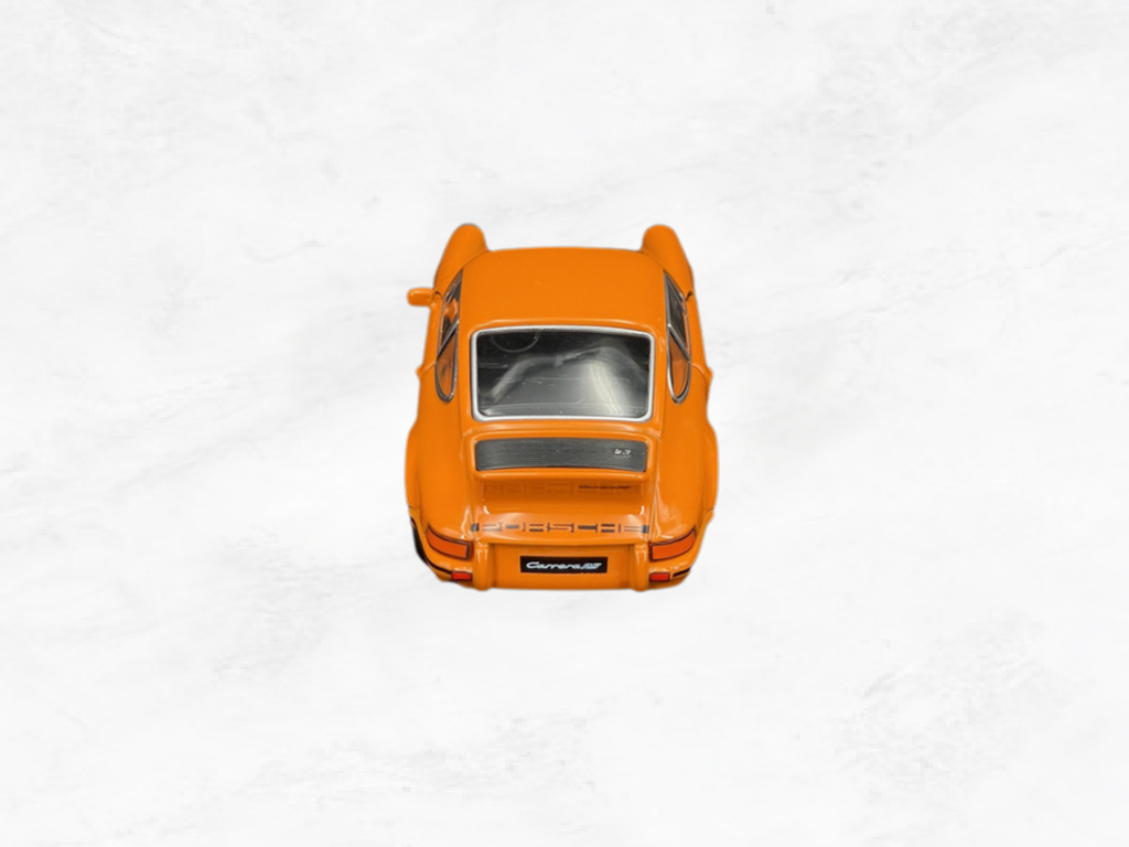 Porsche 911 Carrera RS 2.7 1973 | Orange & Black | 1:38 Scale Diecast Friction Toy