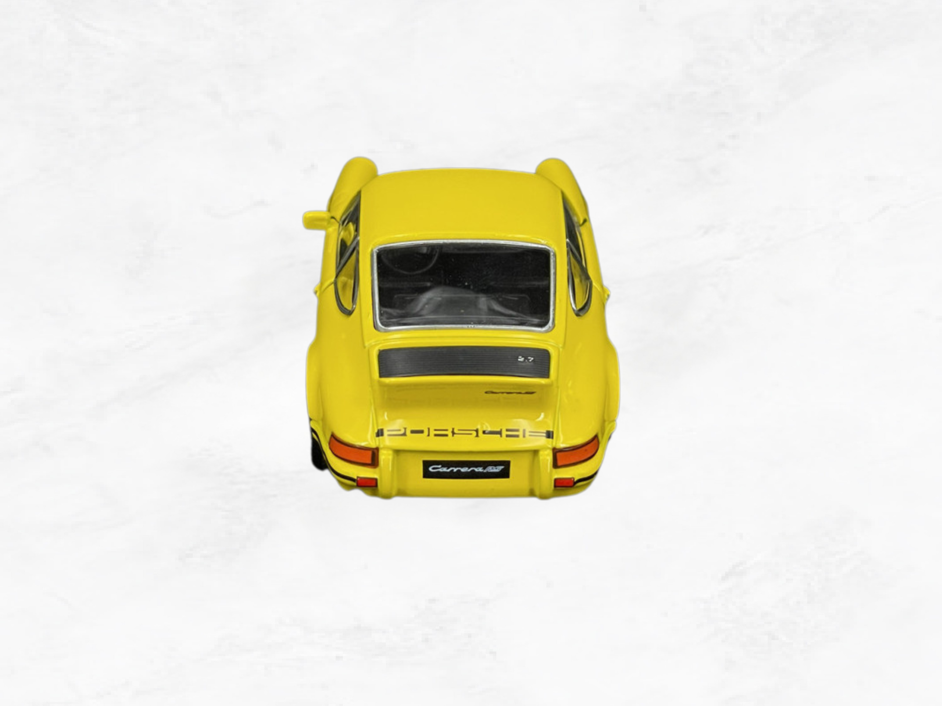 Porsche 911 Carrera RS 2.7 1973 | Yellow & Black | 1:38 Scale Diecast Friction Toy