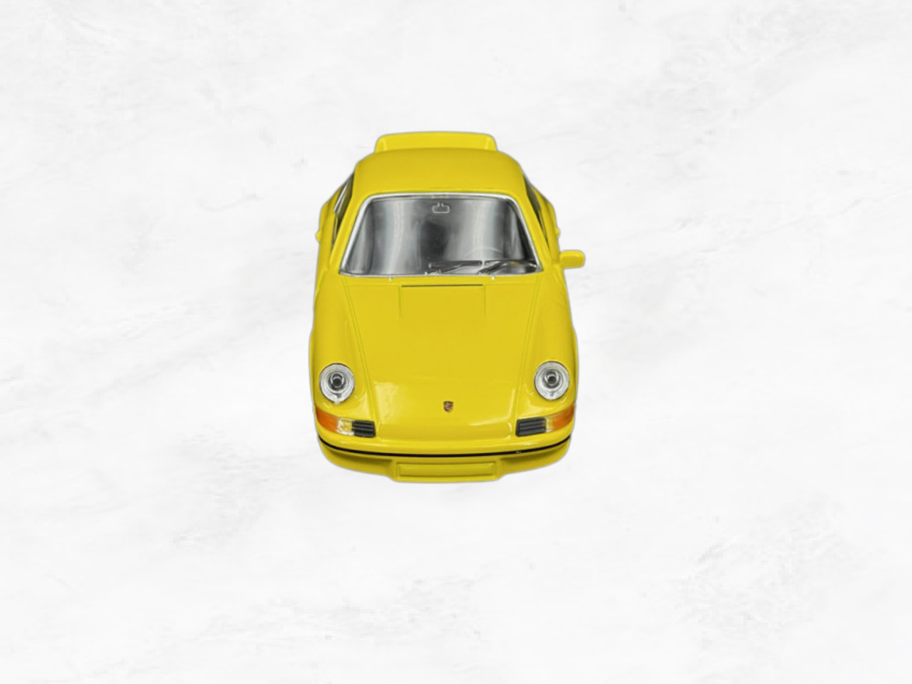 Porsche 911 Carrera RS 2.7 1973 | Yellow & Black | 1:38 Scale Diecast Friction Toy