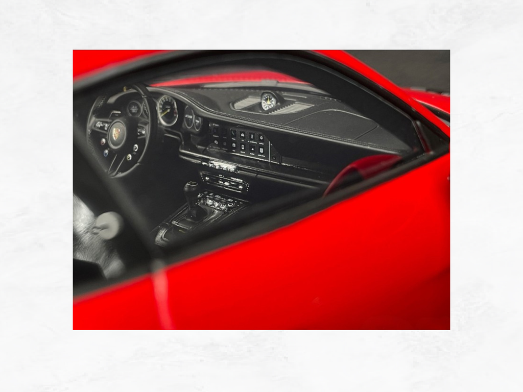 Porsche 911 GT3 RS 992 Manthey Racing 1:18 Scale Model — Guards Red 2024