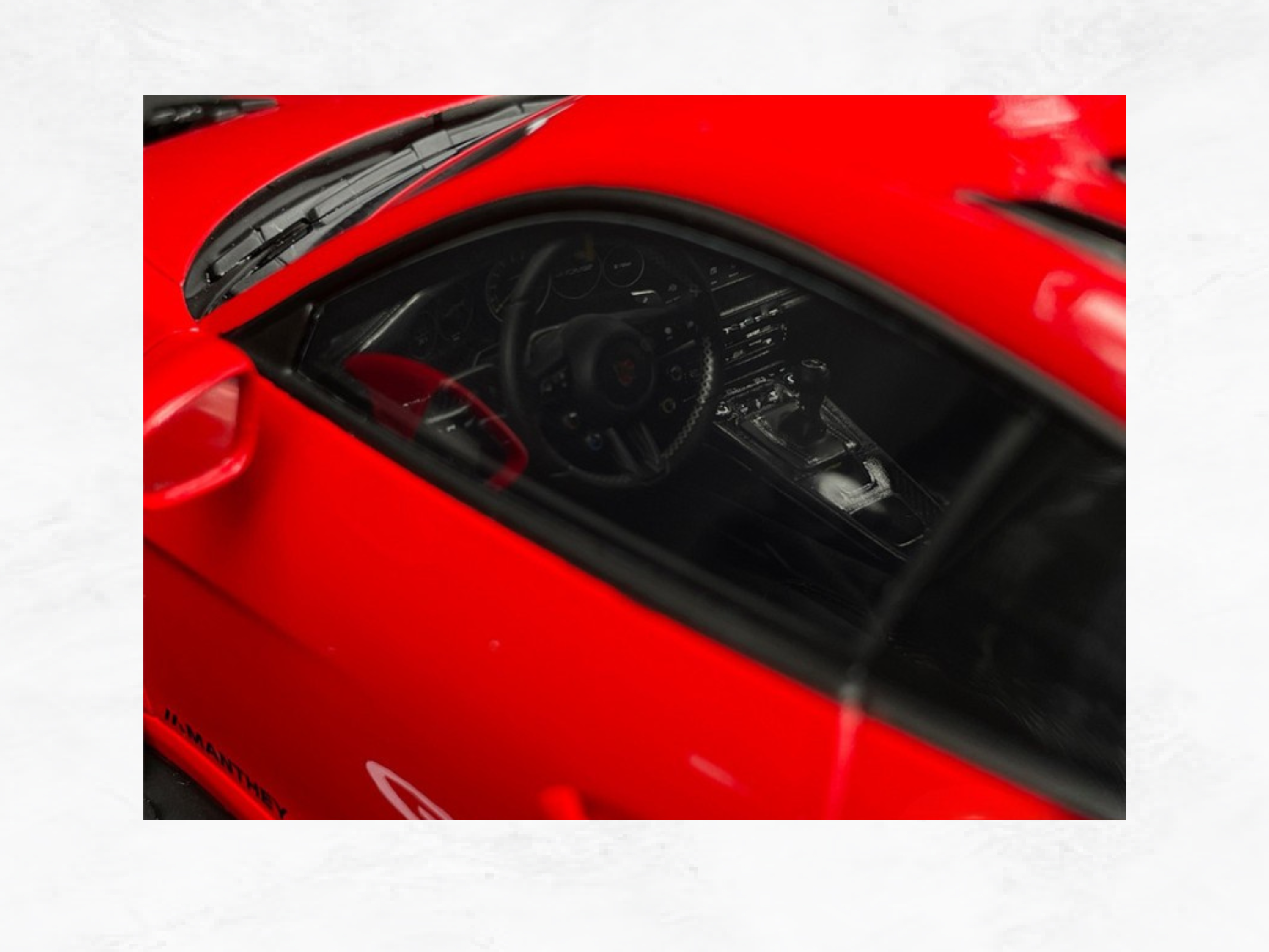 Porsche 911 GT3 RS 992 Manthey Racing 1:18 Scale Model — Guards Red 2024