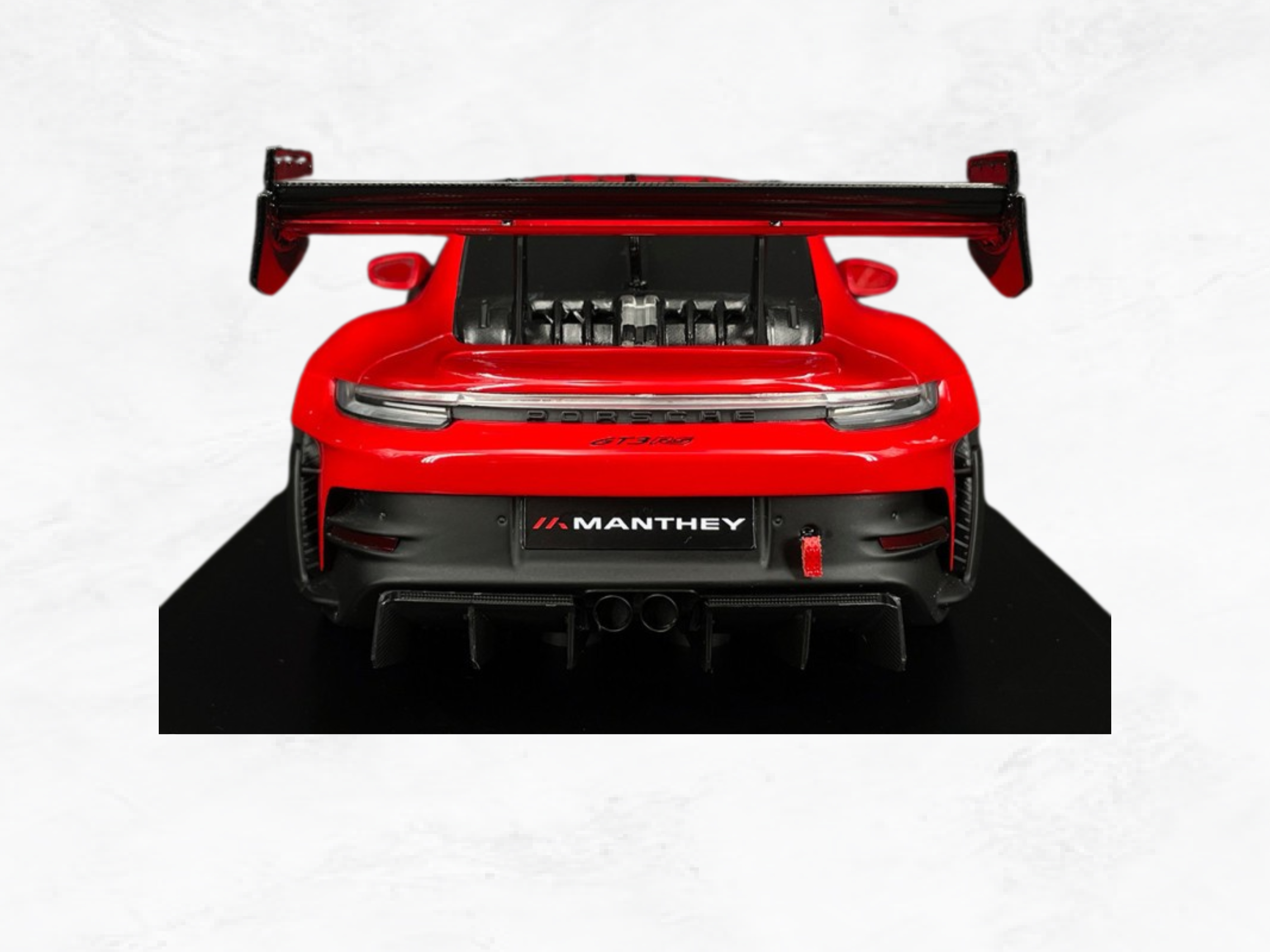 Porsche 911 GT3 RS 992 Manthey Racing 1:18 Scale Model — Guards Red 2024