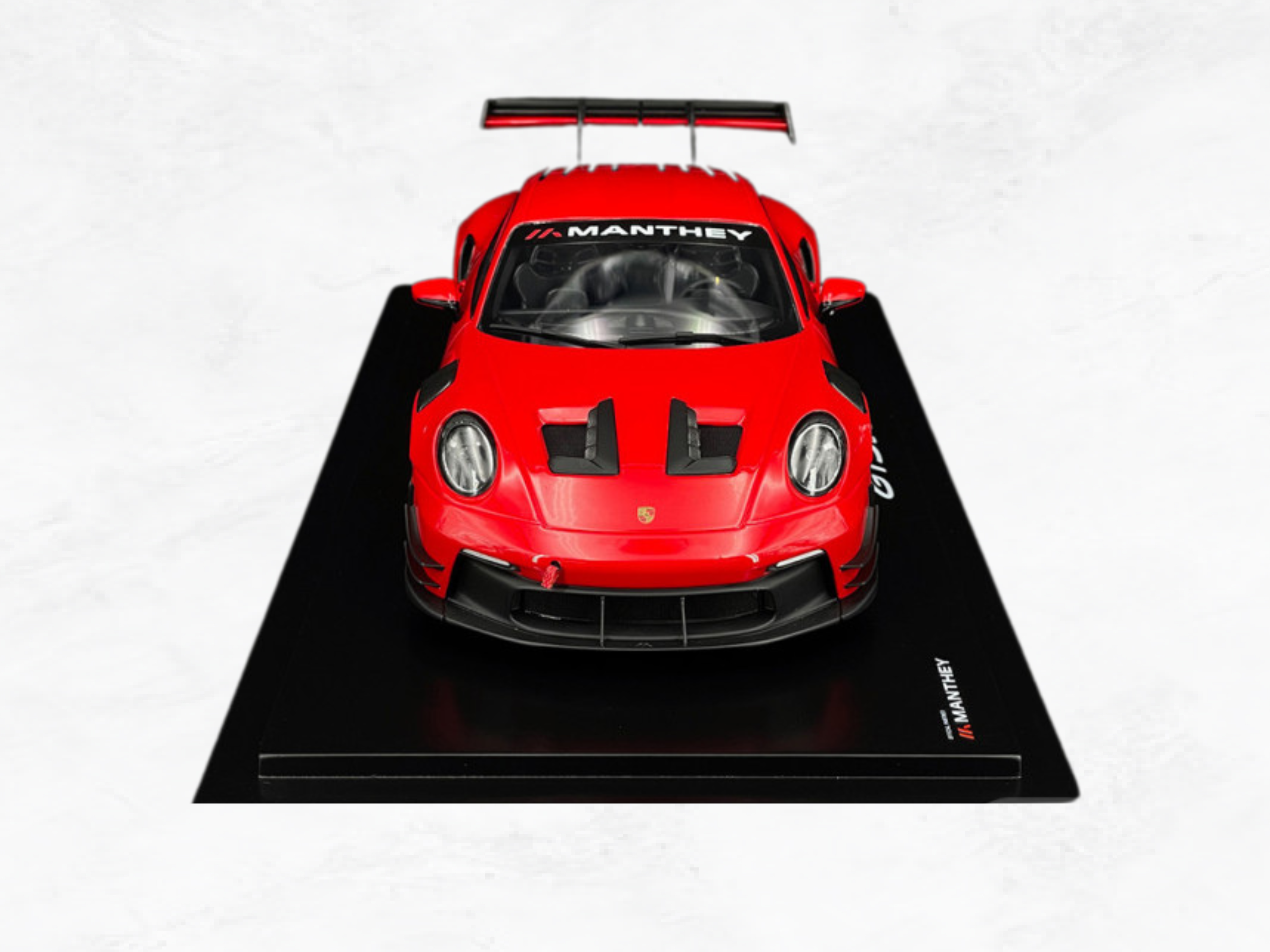 Porsche 911 GT3 RS 992 Manthey Racing 1:18 Scale Model — Guards Red 2024