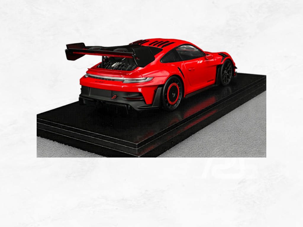 Porsche 911 GT3 RS 992 Manthey Racing 1:18 Scale Model — Guards Red 2024