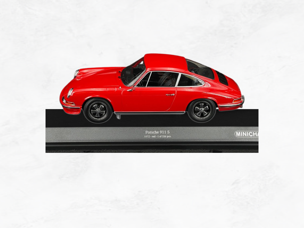 Porsche 911 S 2.4 1972 Red | 1:18 Scale Model | Air Cooled Classic | Limited 336 Pieces