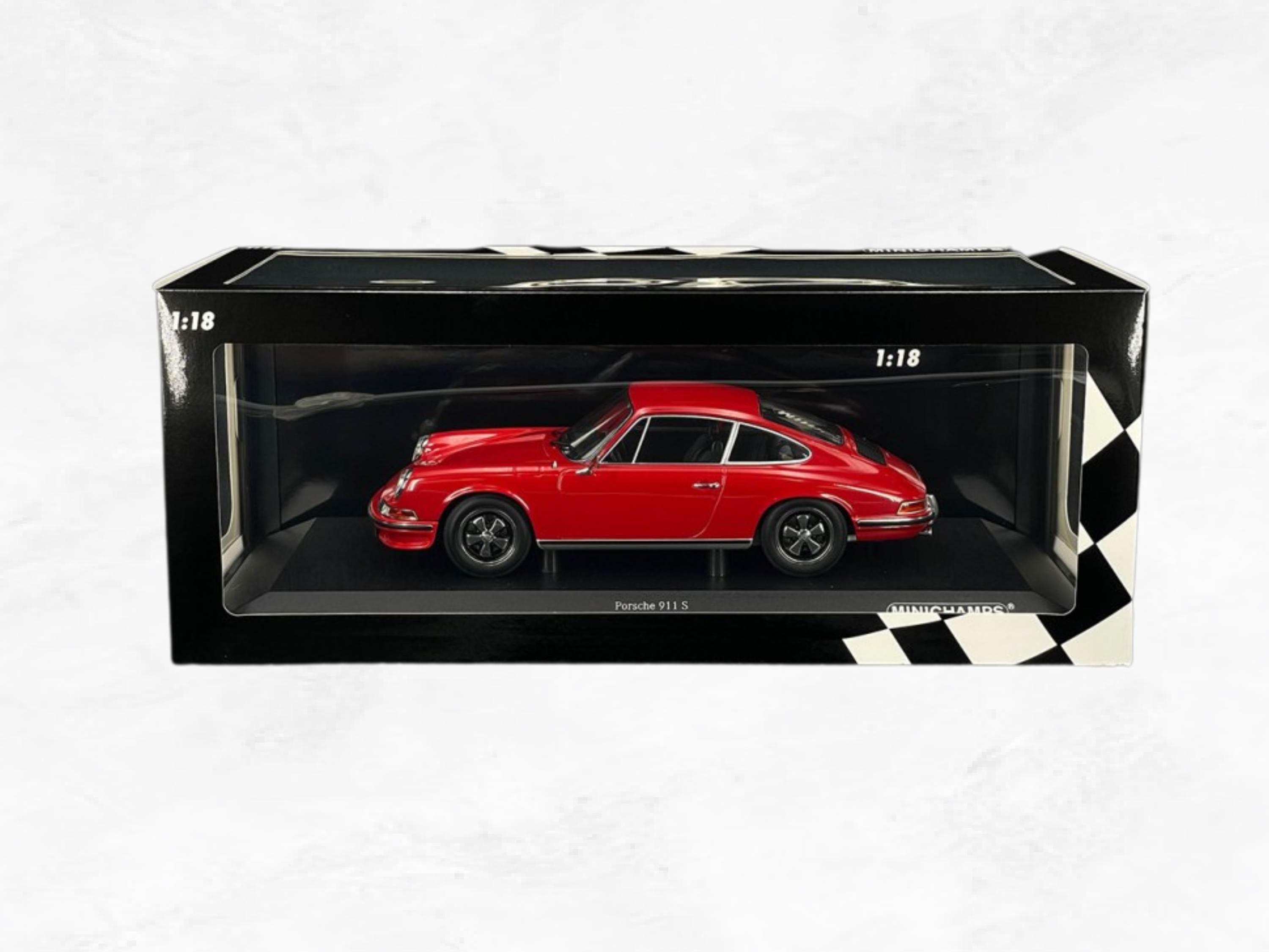 Porsche 911 S 2.4 1972 Red | 1:18 Scale Model | Air Cooled Classic | Limited 336 Pieces