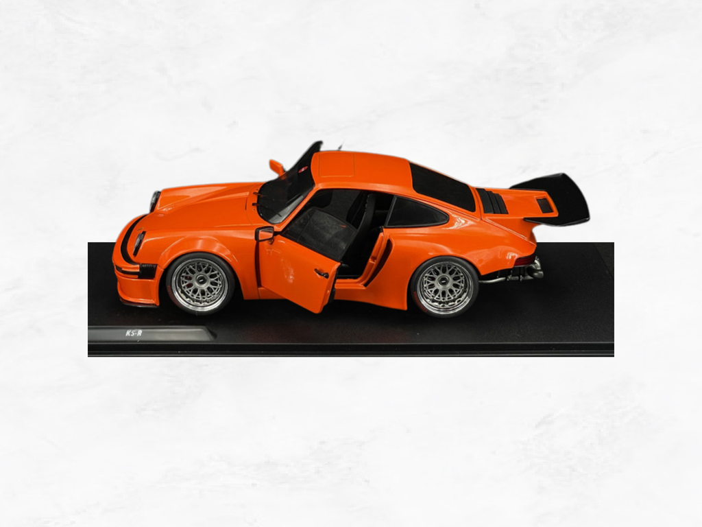 Porsche 911 Type 930 KS-R Khyzyl Saleem 2022 | Orange | 1:18 Scale | Widebody Restomod
