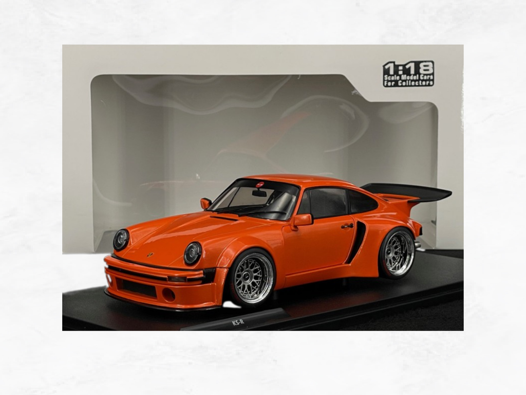 Porsche 911 Type 930 KS-R Khyzyl Saleem 2022 | Orange | 1:18 Scale | Widebody Restomod