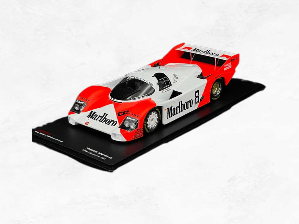 Porsche 956 KH No.8 | 2nd Place 1000km Silverstone 1983 | 1:18 Scale Model | Group C Endurance