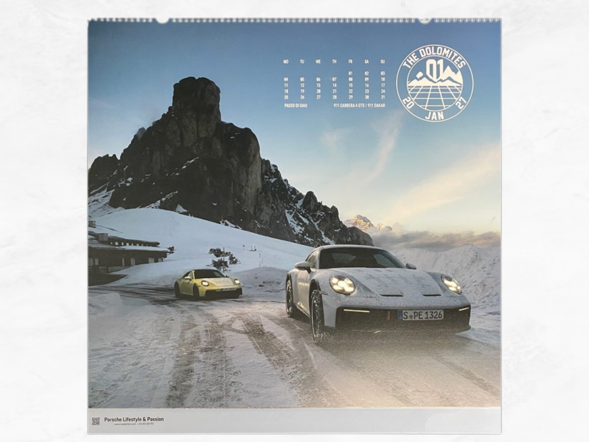 Porsche 2027 Calendar – Ahead, Bonded By The Road, United By Passion (Limited Edition)