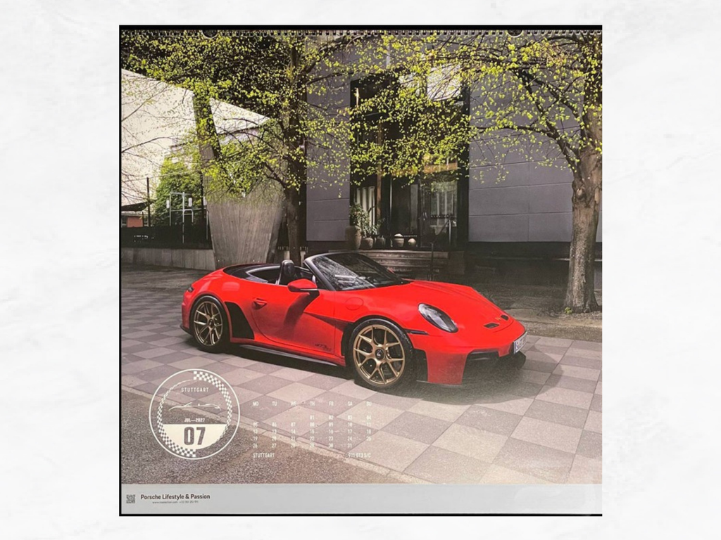 Porsche 2027 Calendar – Ahead, Bonded By The Road, United By Passion (Limited Edition)