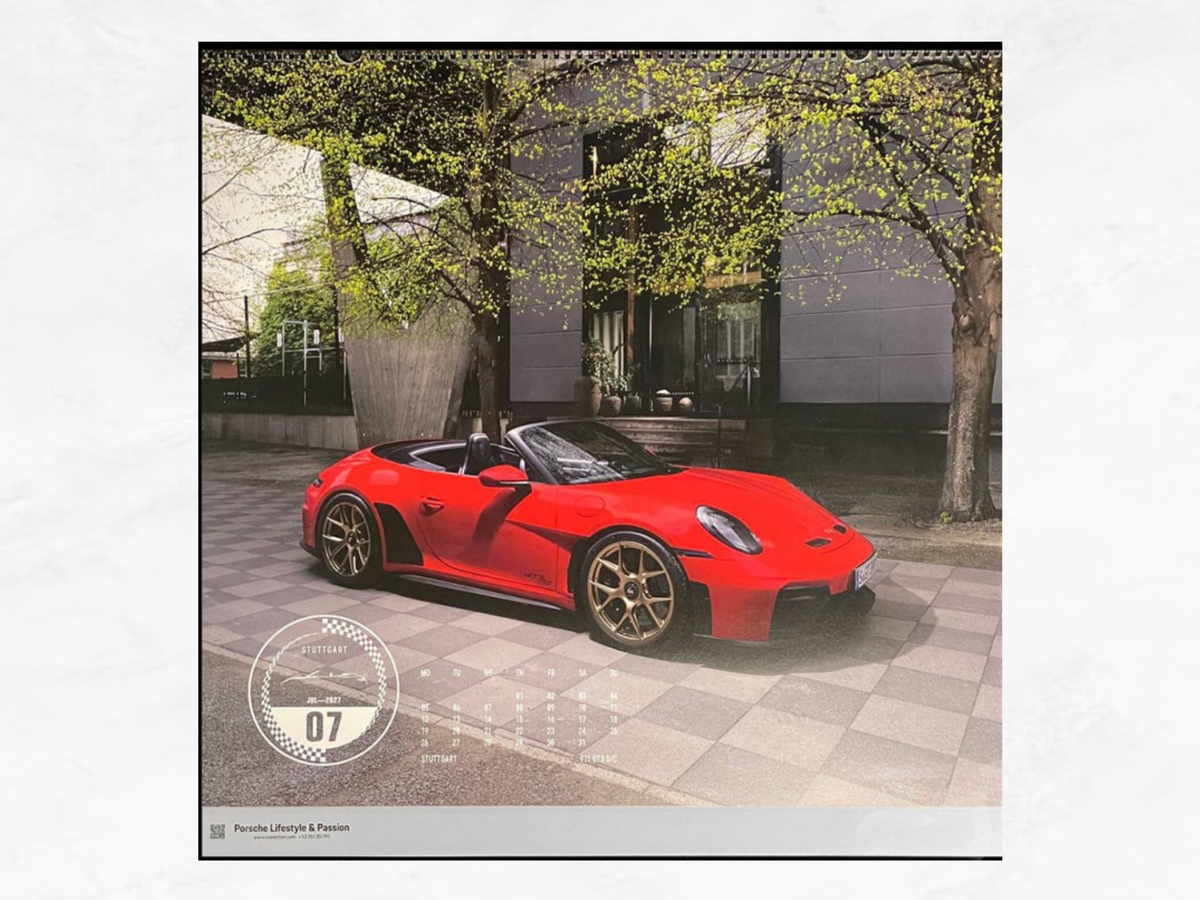 Porsche 2027 Calendar – Ahead, Bonded By The Road, United By Passion (Limited Edition)