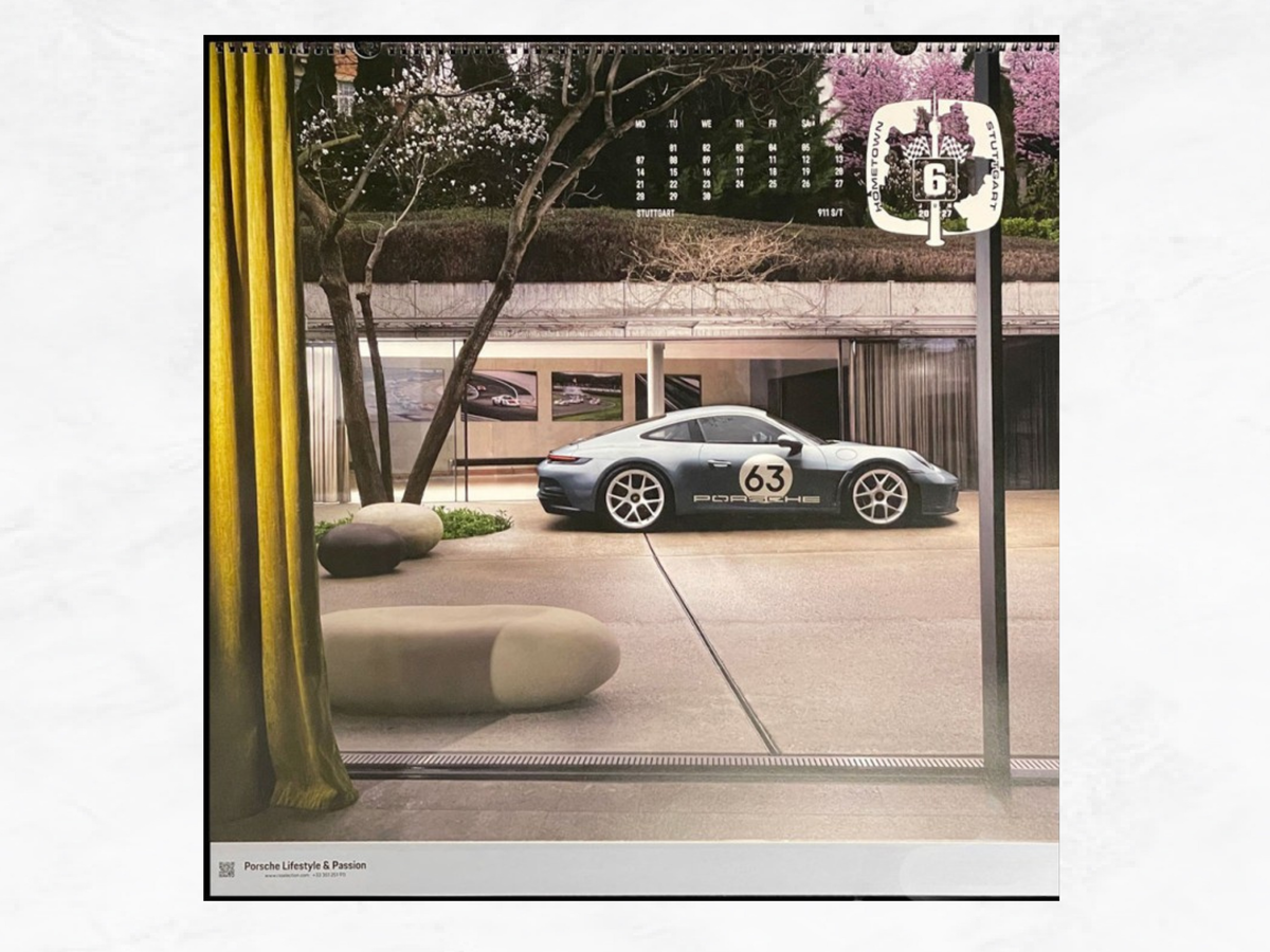 Porsche 2027 Calendar – Ahead, Bonded By The Road, United By Passion (Limited Edition)
